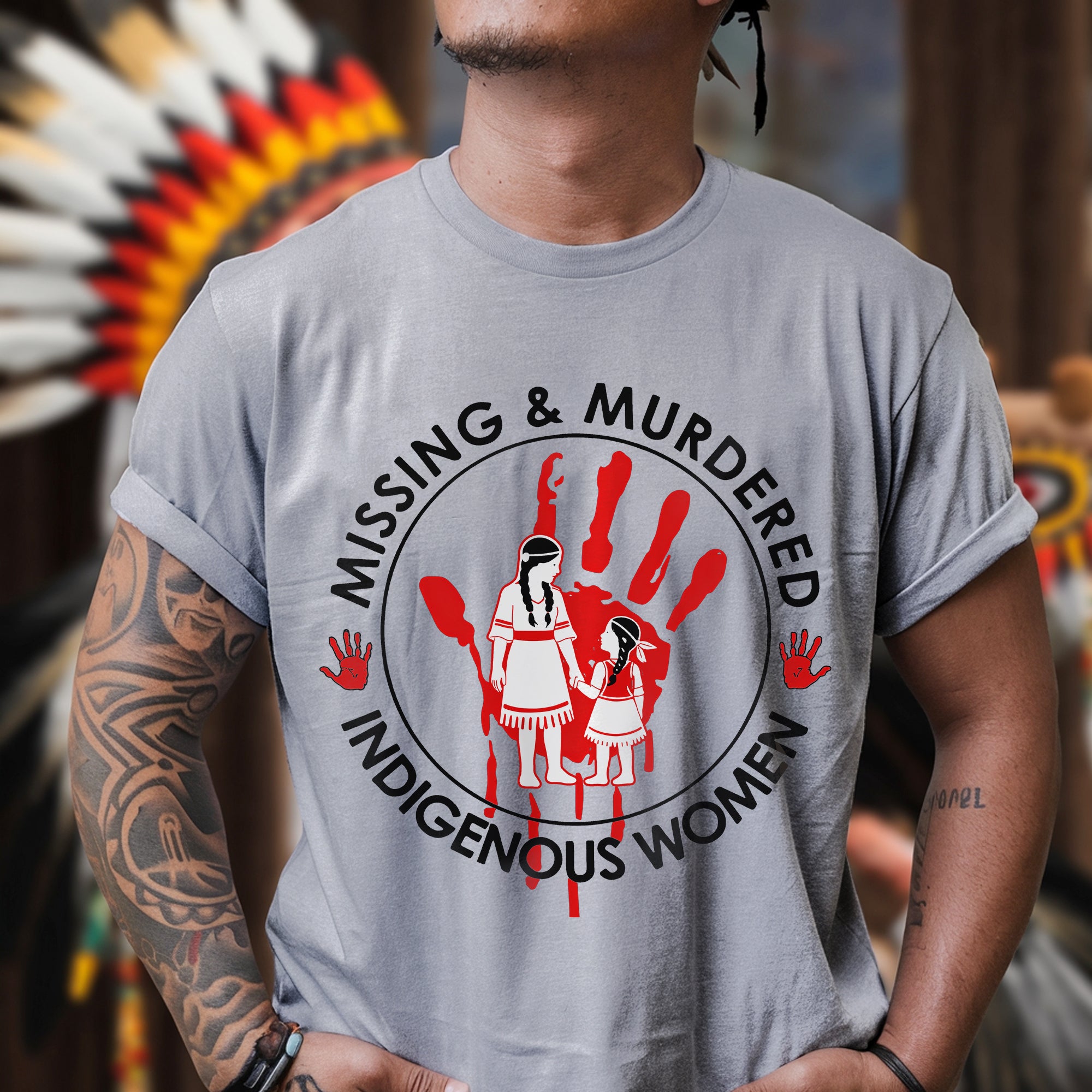Missing and Murdered Indigenous Women Unisex T-shirt/T-shirt V-Neck/Hoodie/Sweatshirt - N335
