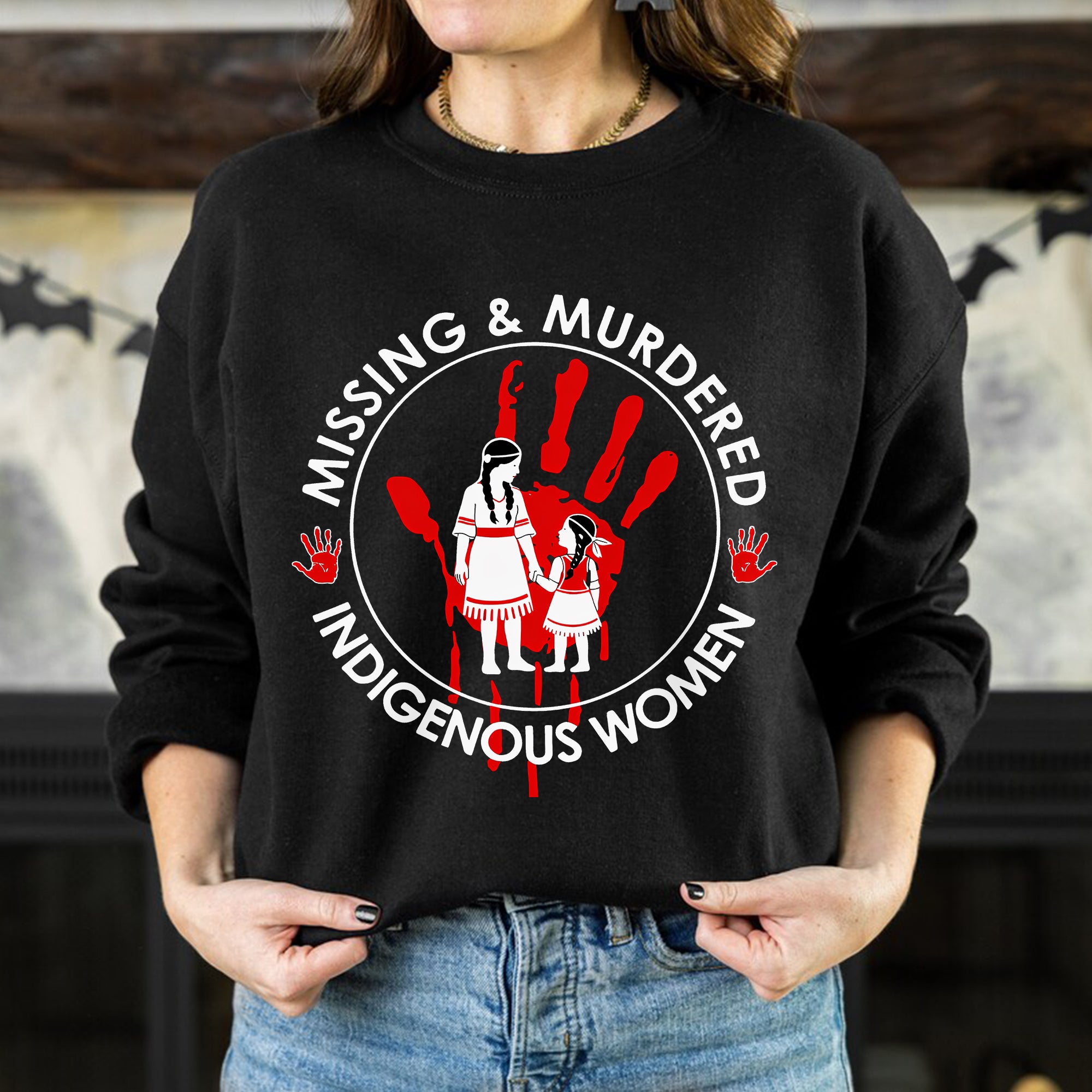 Missing and Murdered Indigenous Women Unisex T-shirt/T-shirt V-Neck/Hoodie/Sweatshirt - N335