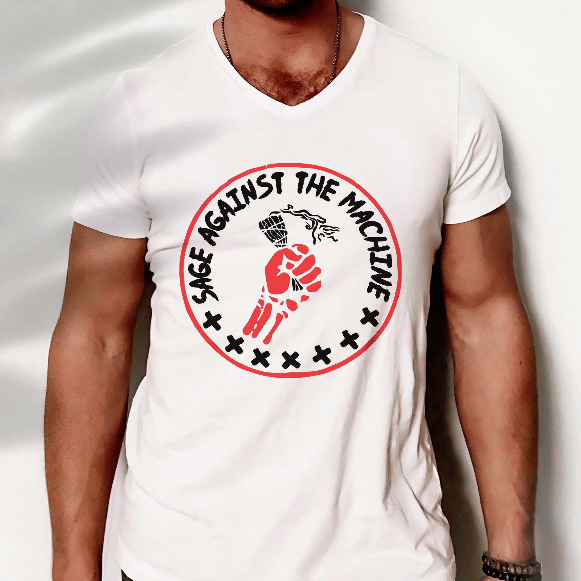 Sage Against The Machine Spiritual Power and Resistance Unisex T-shirt/T-shirt V-Neck/Hoodie/Sweatshirt 357
