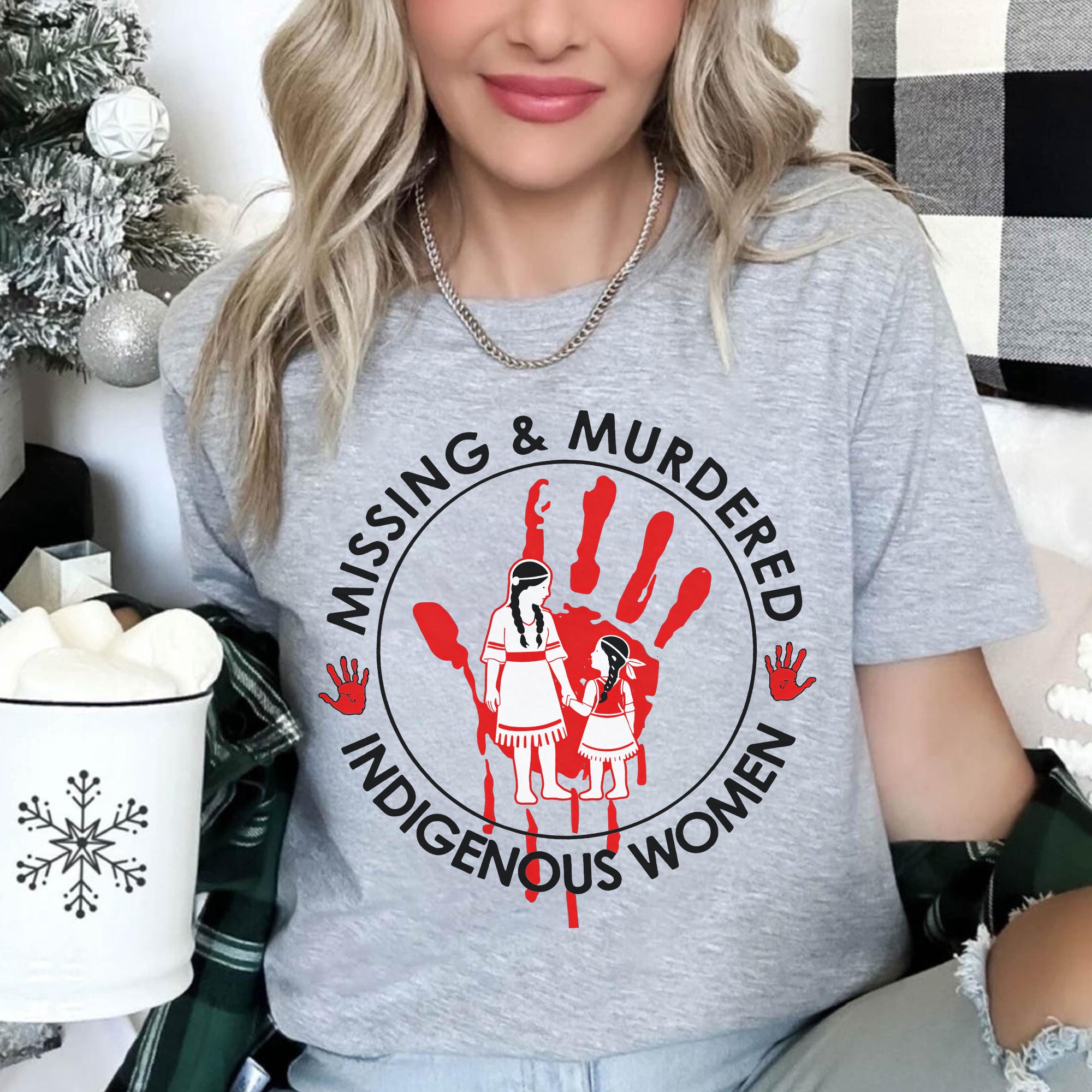 Missing and Murdered Indigenous Women Unisex T-shirt/T-shirt V-Neck/Hoodie/Sweatshirt - N335
