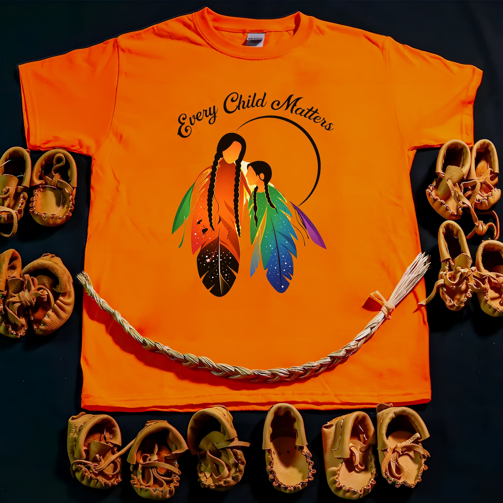 Every Child Matters Moonlit Mother & Child Unisex T-shirt/Hoodie/Sweatshirt