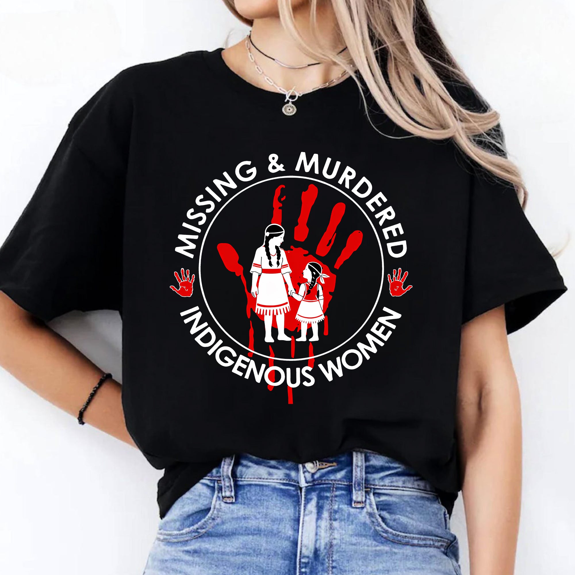 Missing and Murdered Indigenous Women Unisex T-shirt/T-shirt V-Neck/Hoodie/Sweatshirt - N335