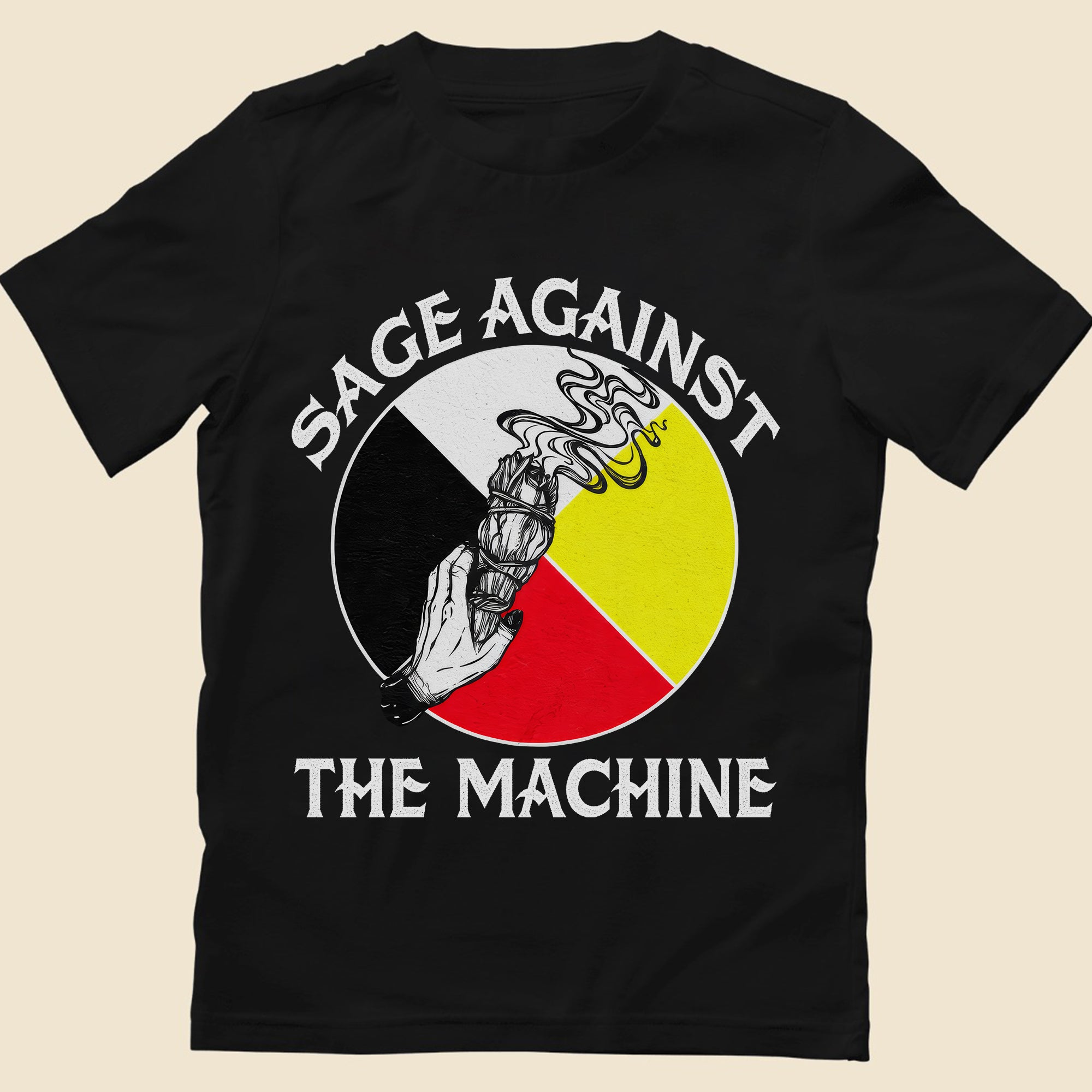 Sage Against The Machine Spiritual Power and Resistance Unisex T-shirt/T-shirt V-Neck/Hoodie/Sweatshirt 363