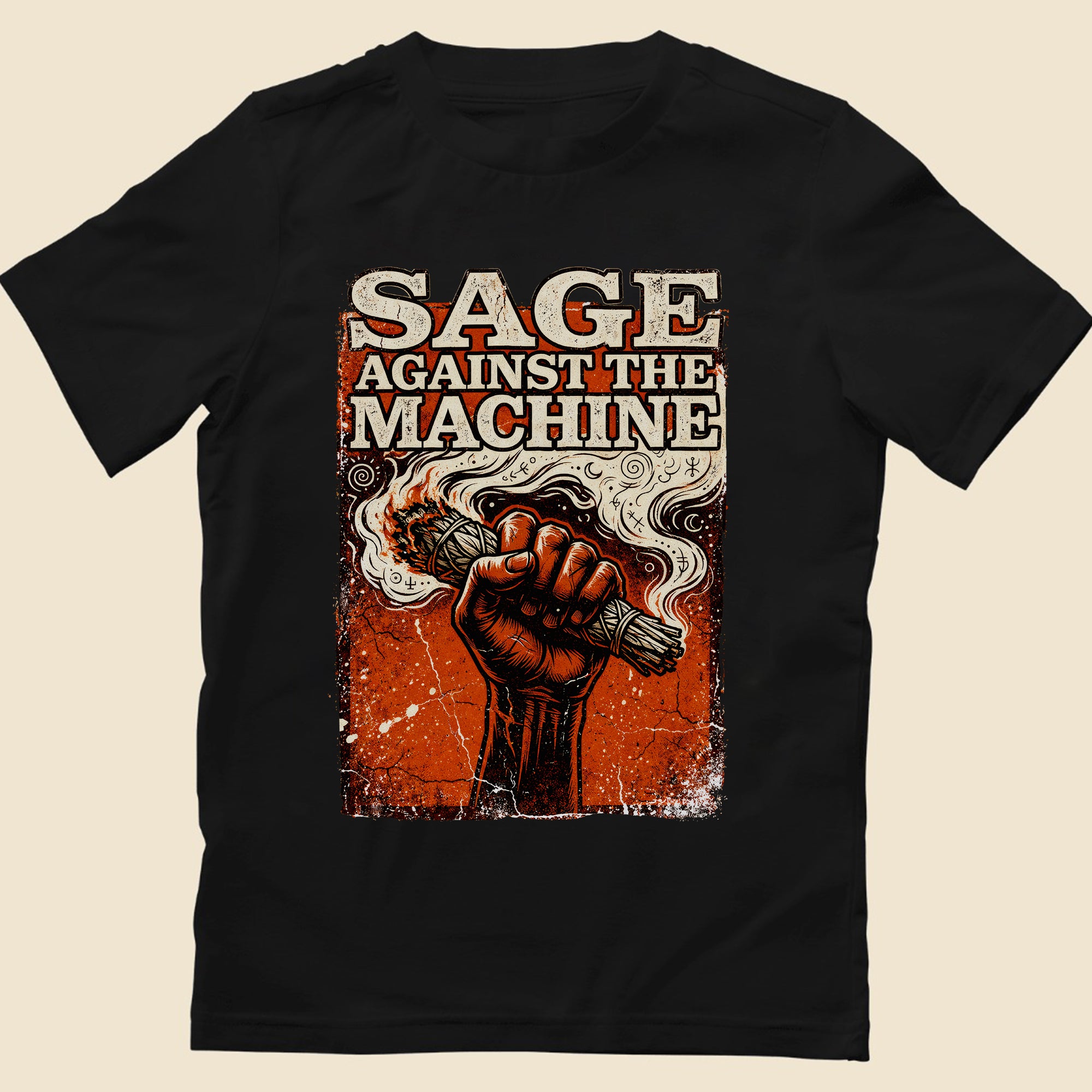 Sage Against The Machine Spiritual Power and Resistance Unisex T-shirt/T-shirt V-Neck/Hoodie/Sweatshirt 367