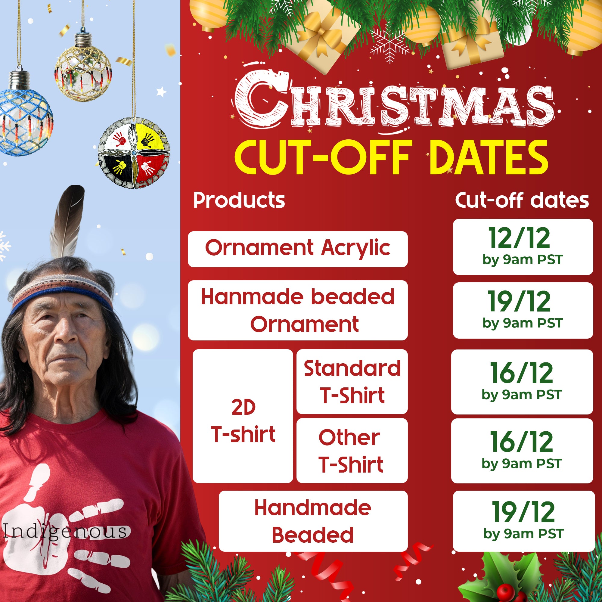 Dress Feather Headdress Native American - Unique Christmas Gift Decor Flat Acrylic