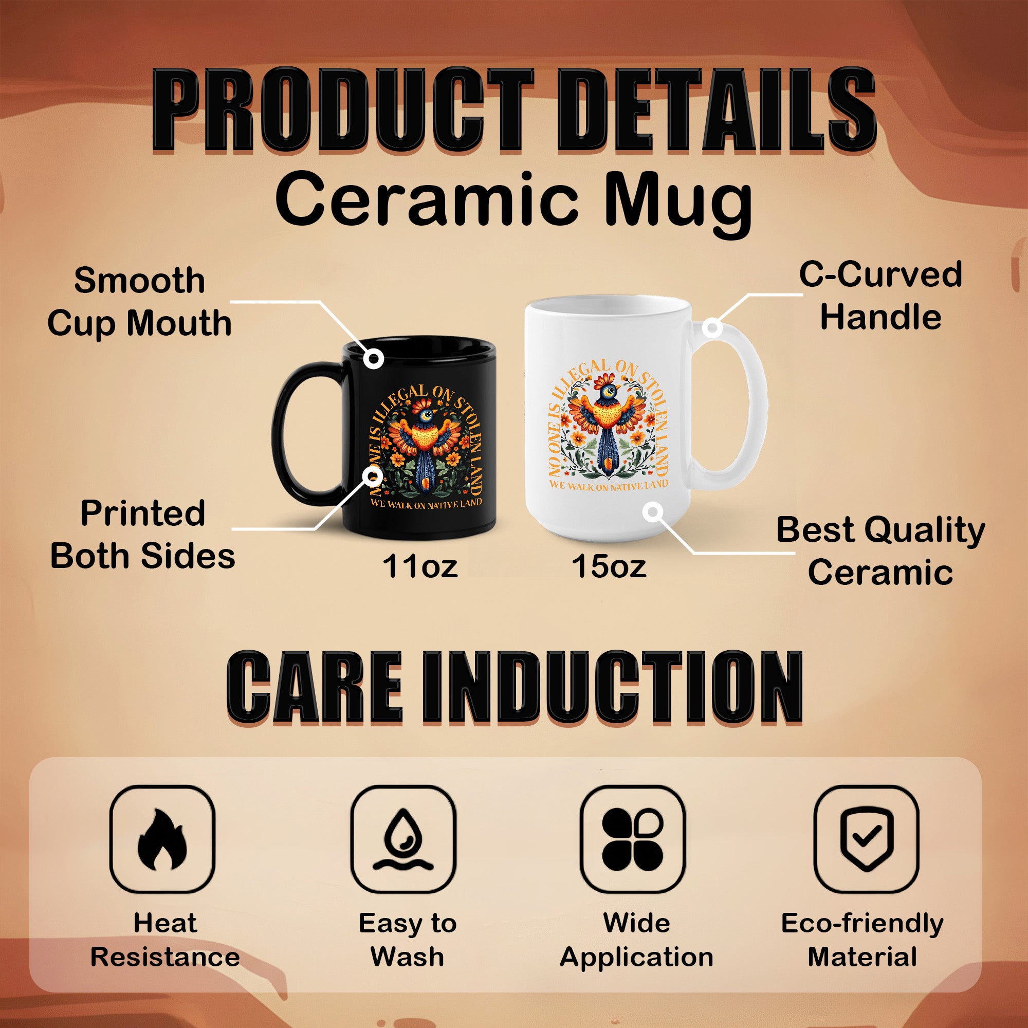 Their Pain, Our Memory Trail of Tears Native American Heritage Mug