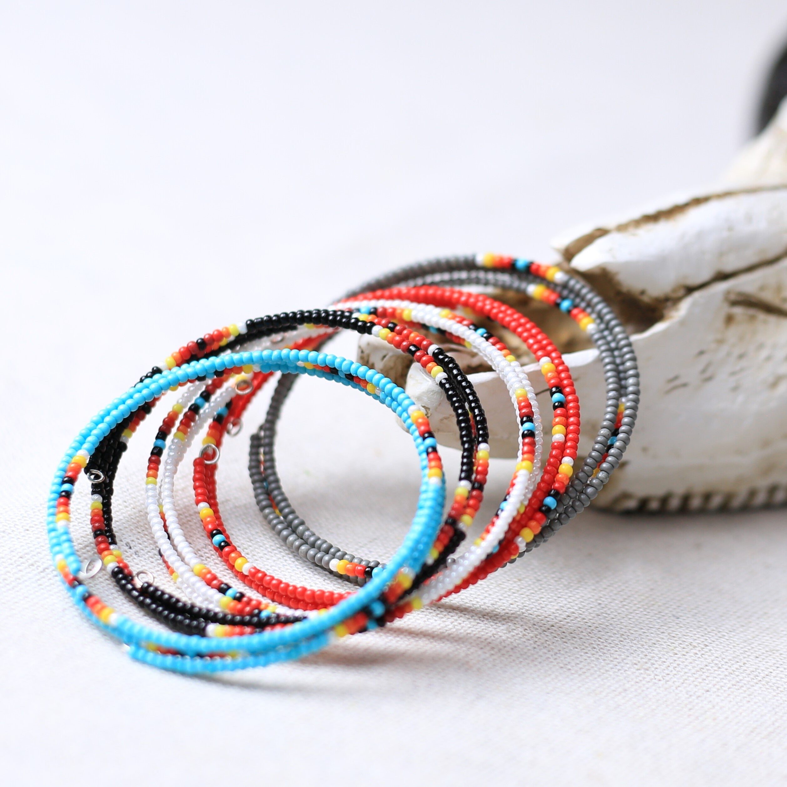 Elite Black Dusk Bejeweled Women Bracelet Native American Style