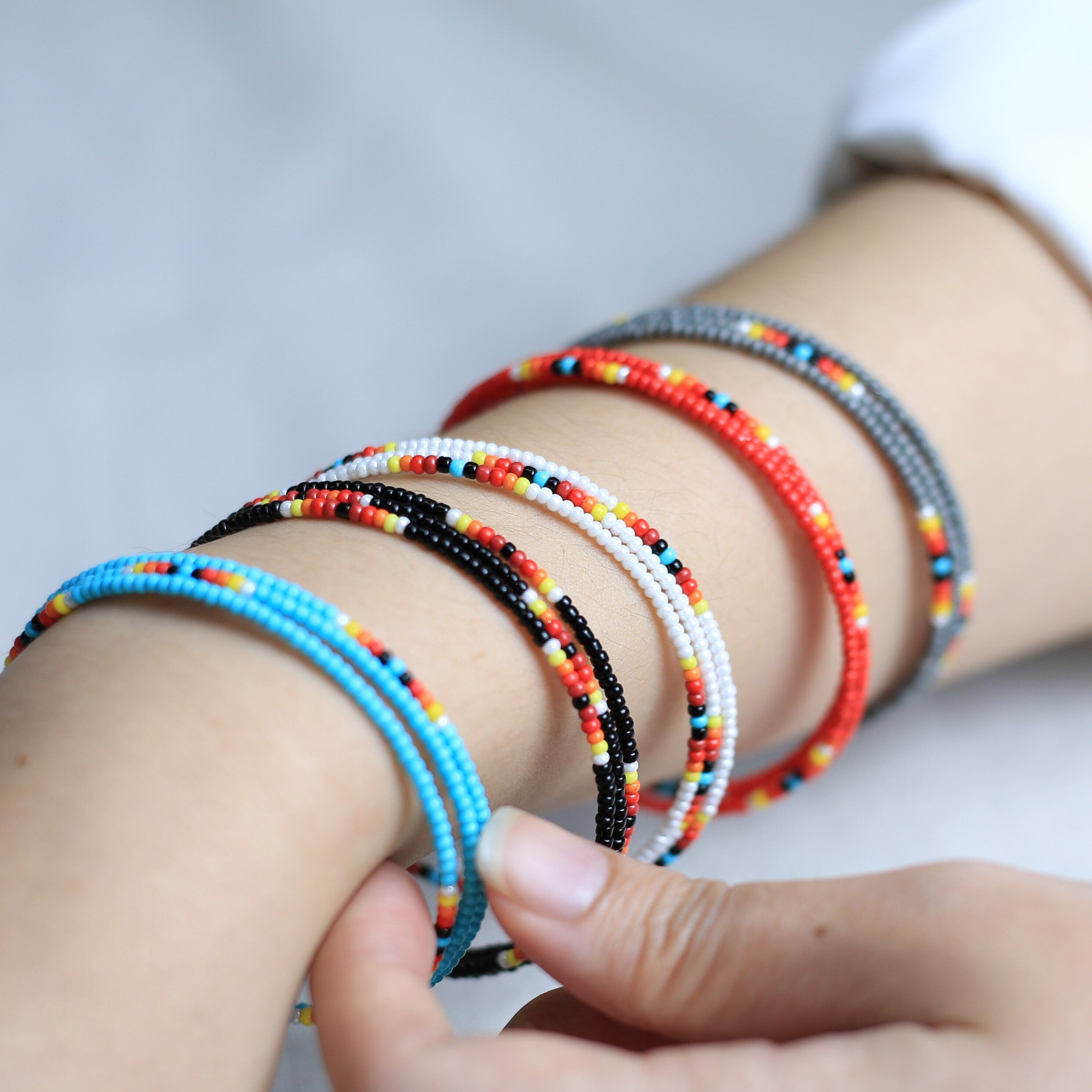 Elite Black Dusk Bejeweled Women Bracelet Native American Style