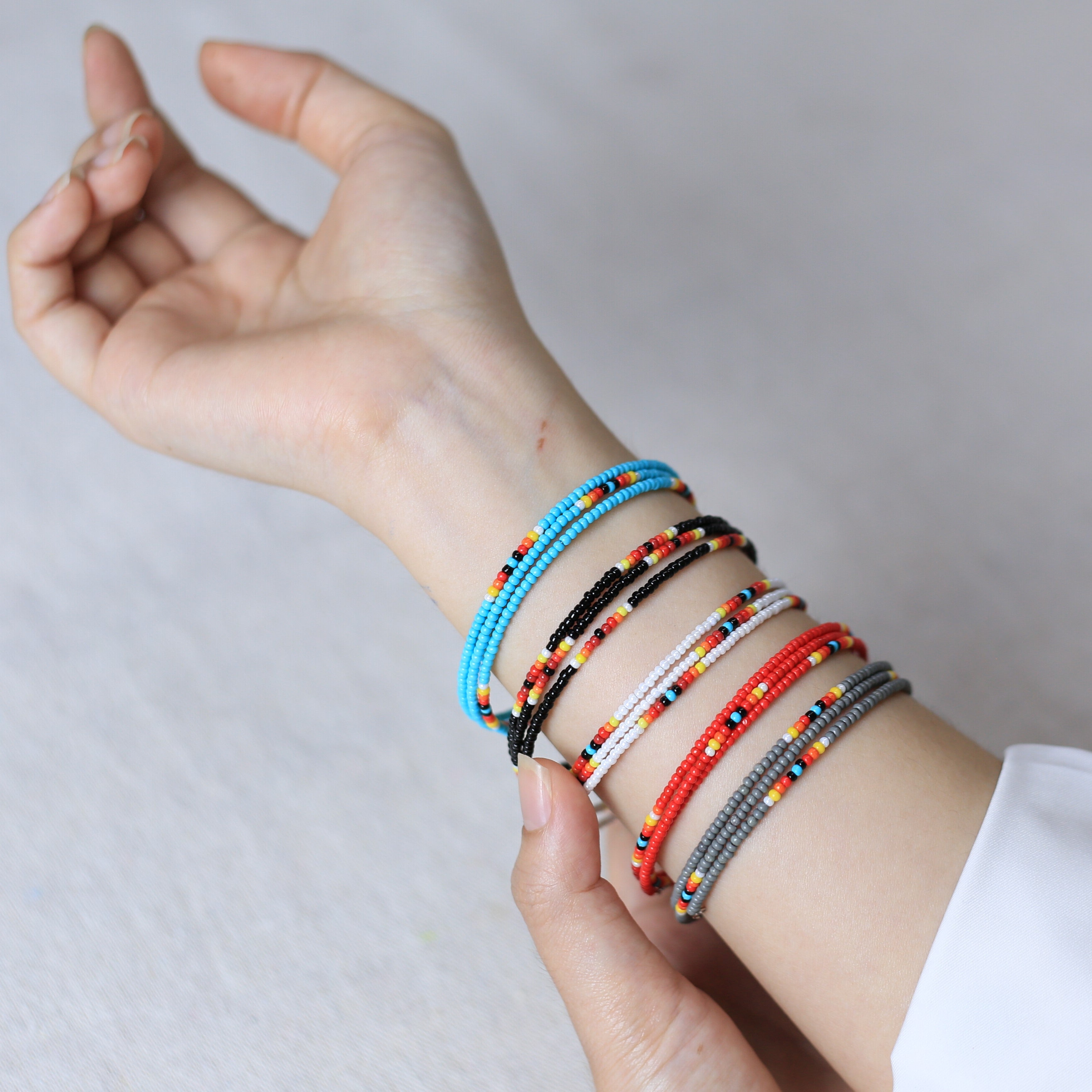 Elite Black Dusk Bejeweled Women Bracelet Native American Style