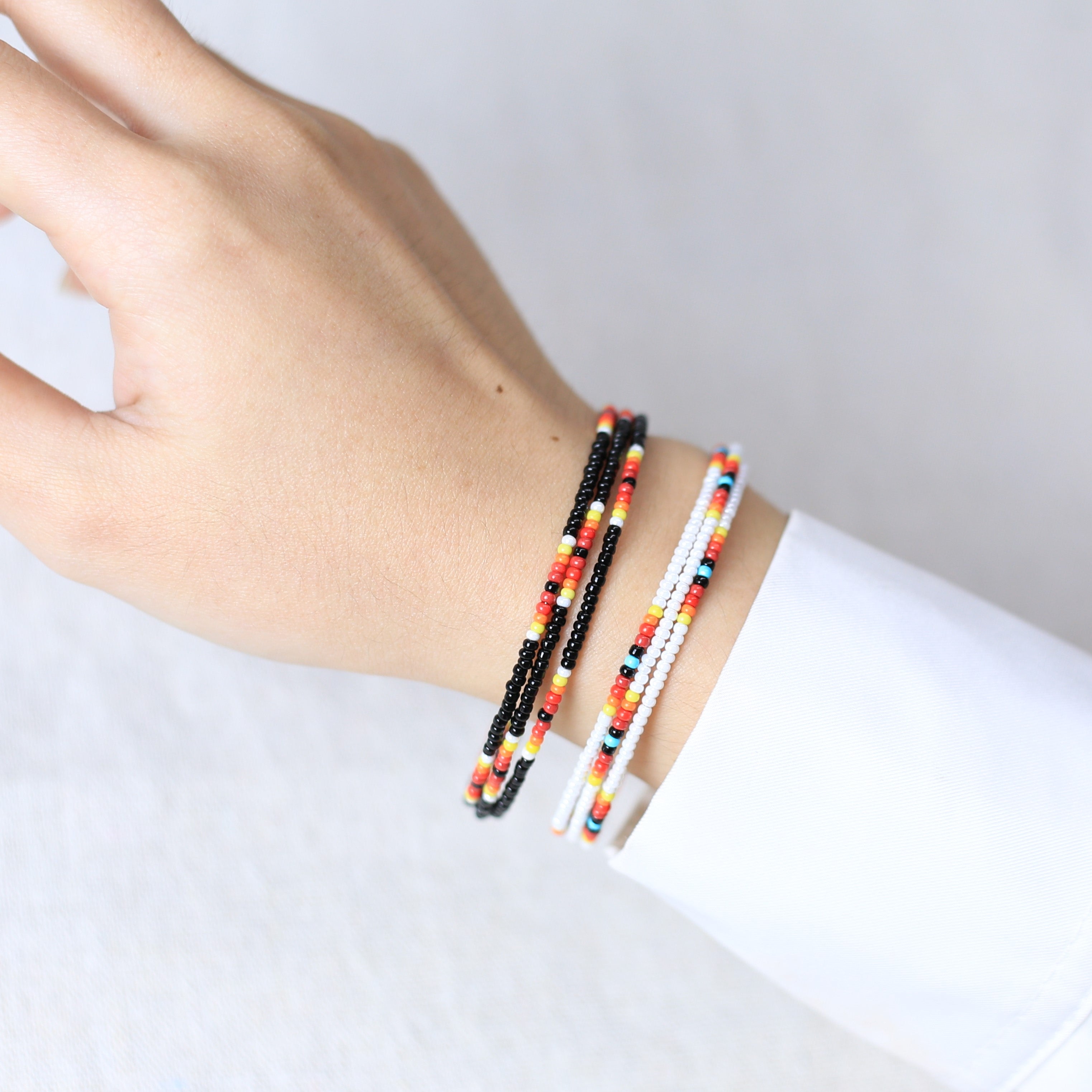 Elite Black Dusk Bejeweled Women Bracelet Native American Style