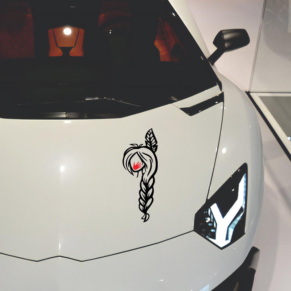 MMIW - Indigenous Woman Stolen Sisters Sticker Decal MMIW Awareness (High-quality UV DTF 3D)