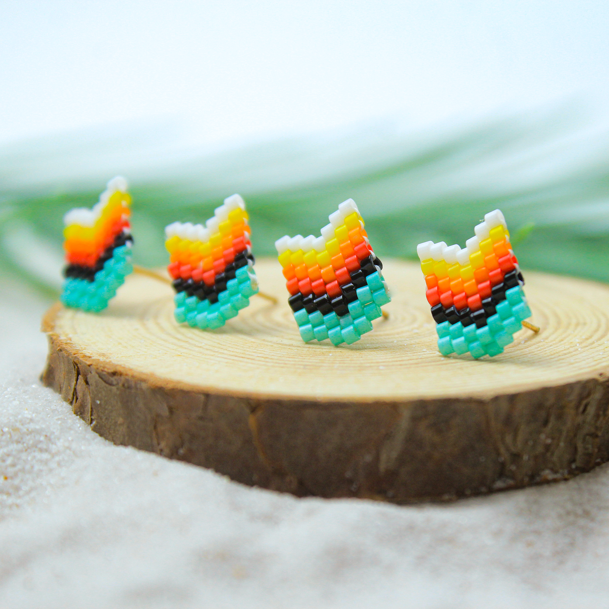 SALE 50% OFF - Native Style Miyuki  Beaded Handmade Earrings For Women