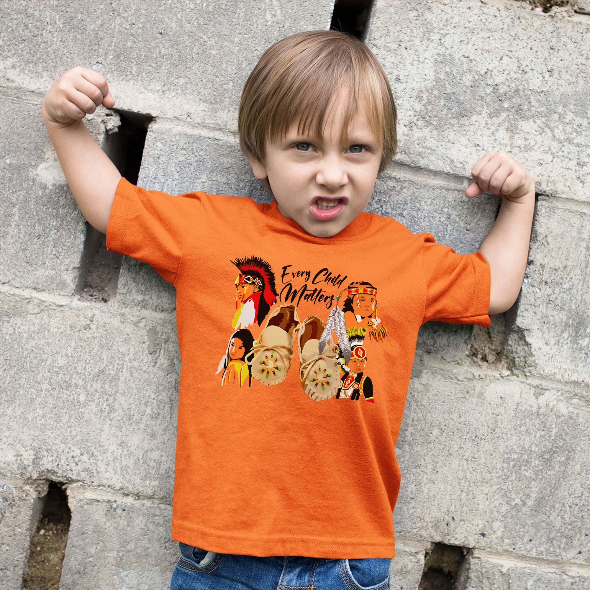 Children and Tribes United Together Orange Shirt Unisex T-Shirt/Hoodie/Sweatshirt