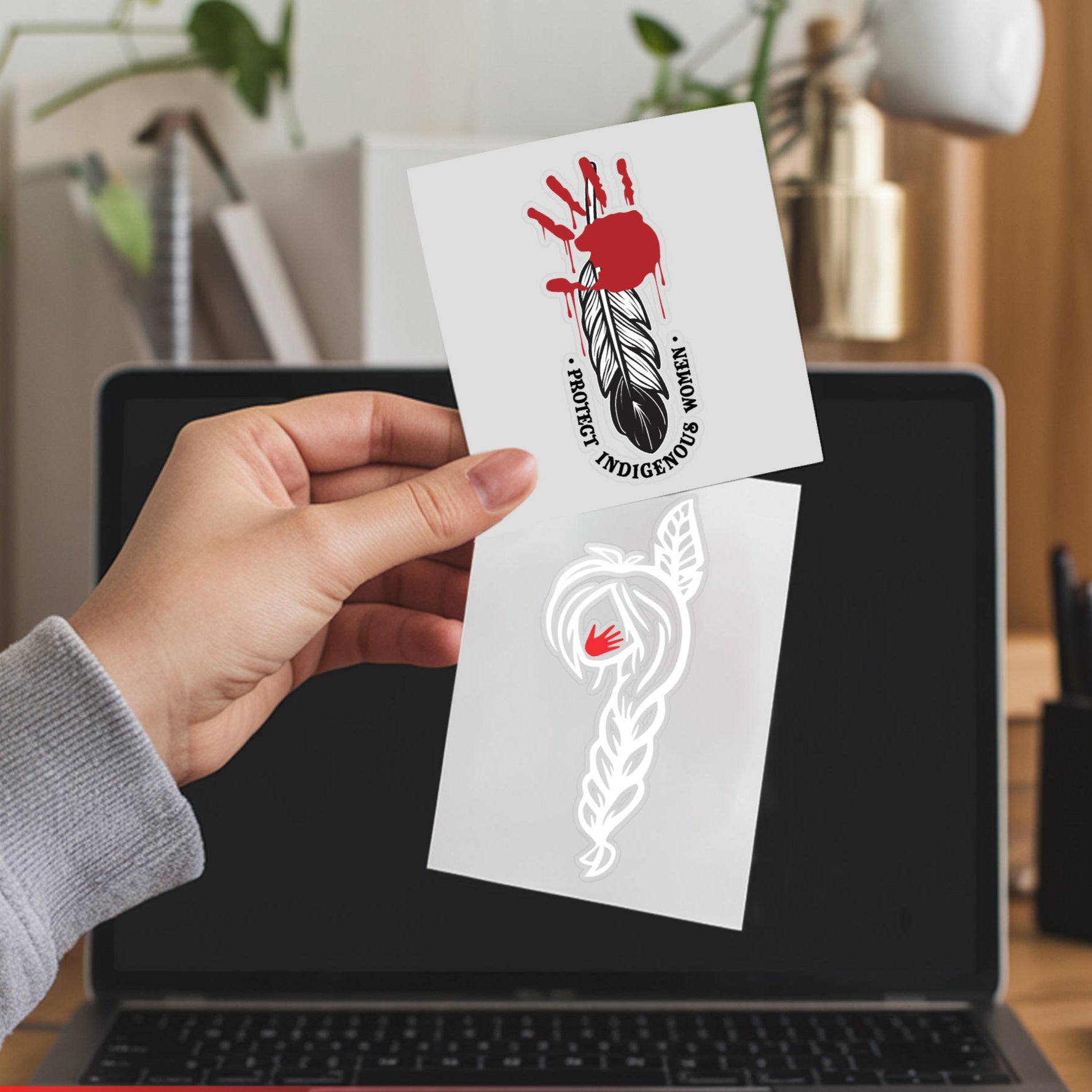 Protect Indigenous Women Car Decal (High-quality UV DTF 3D Decal)