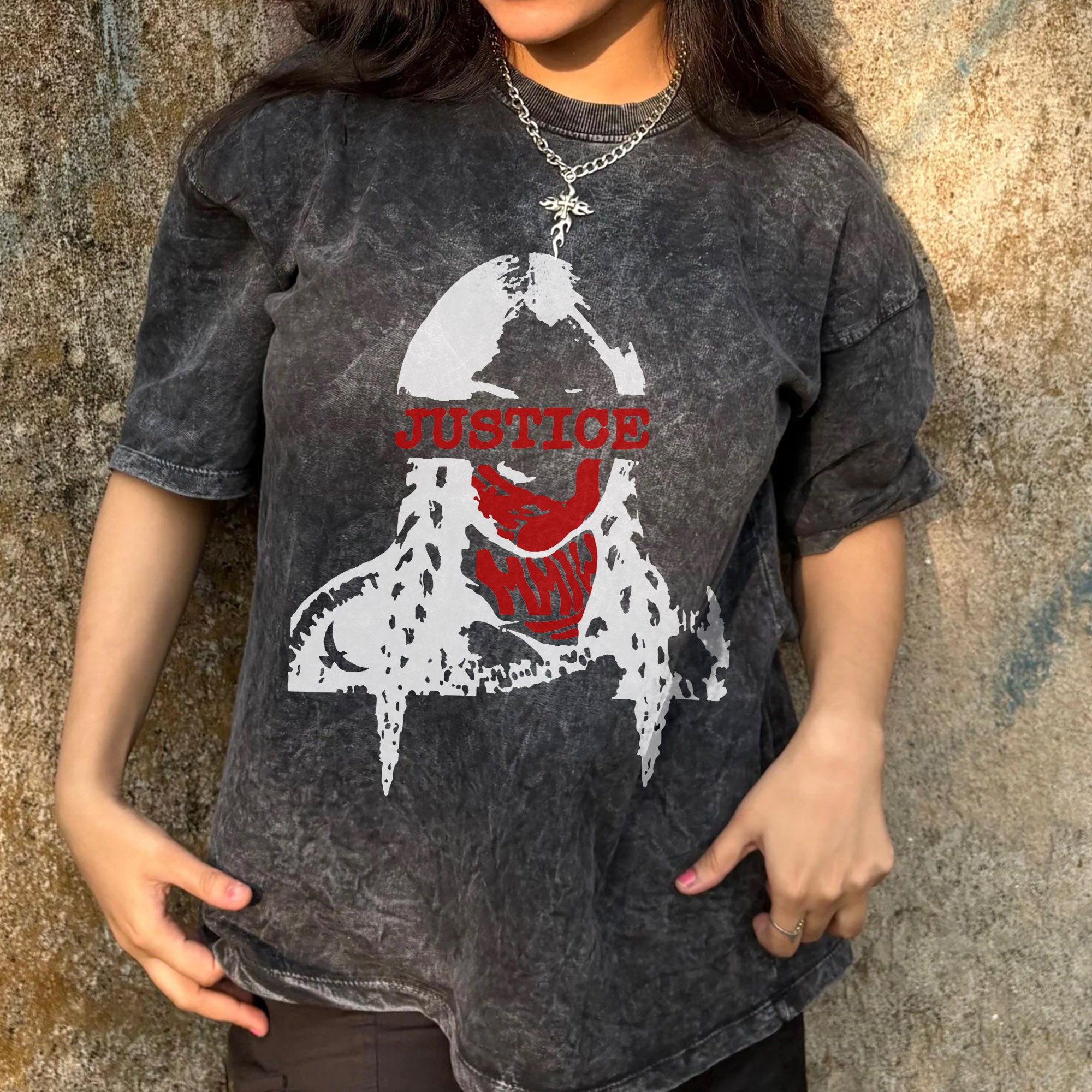 Justice For MMIW – MMIW Unisex Mineral Washed T-Shirt