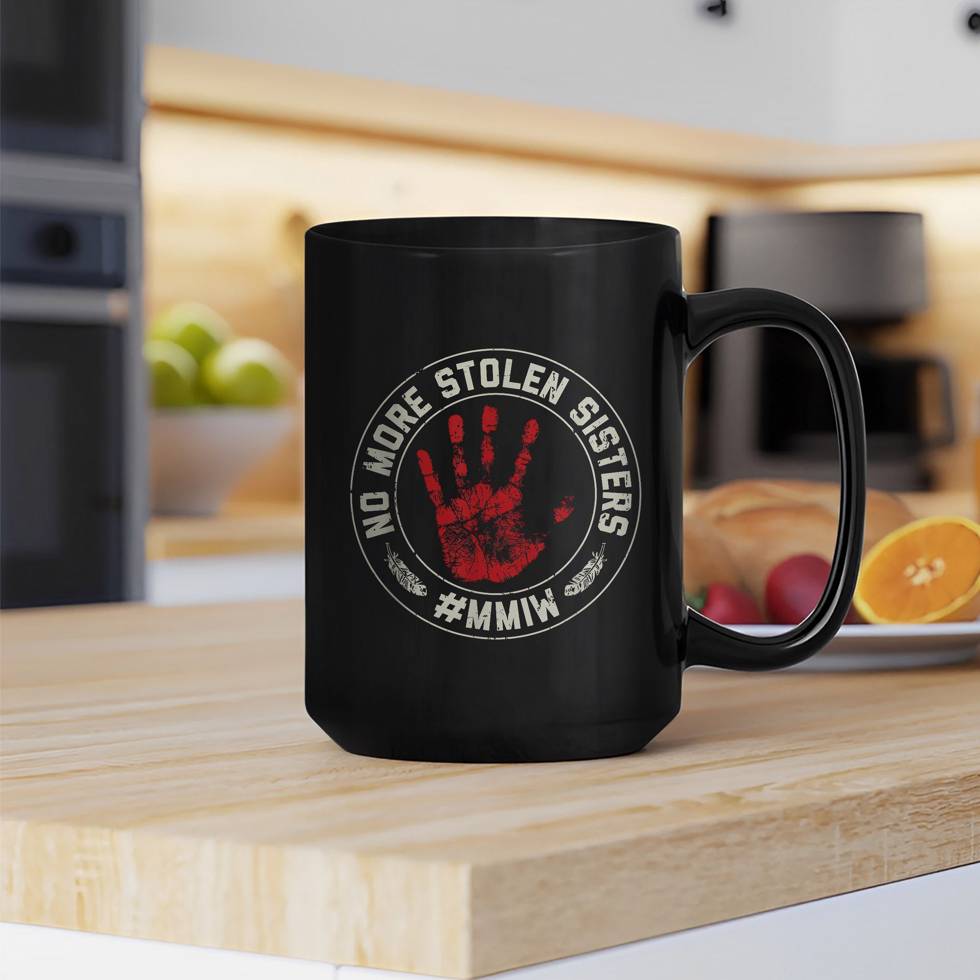 MMIW No More Stolen Sisters Ceramic Coffee Mug