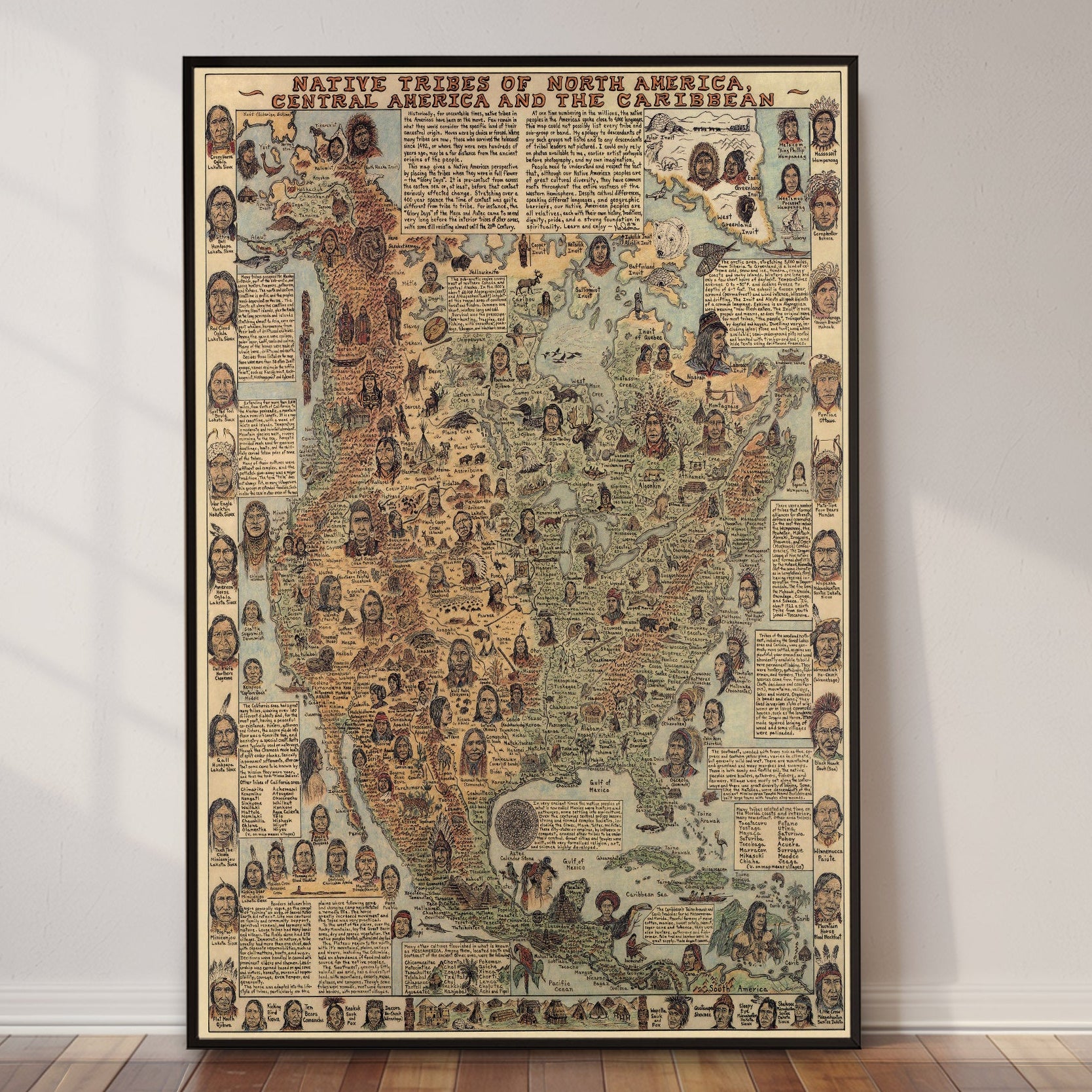 Native Tribes of North American central America and the Caribbean