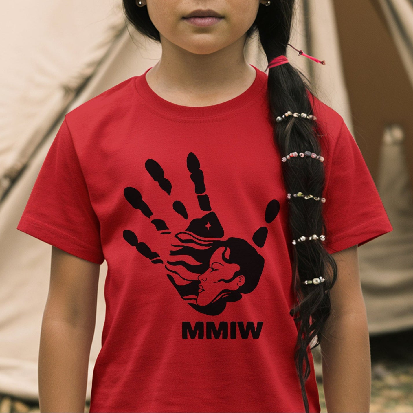 MMIW Red Hand Indigenous Owned Shirt Unisex T-Shirt/Hoodie/Sweatshirt 007