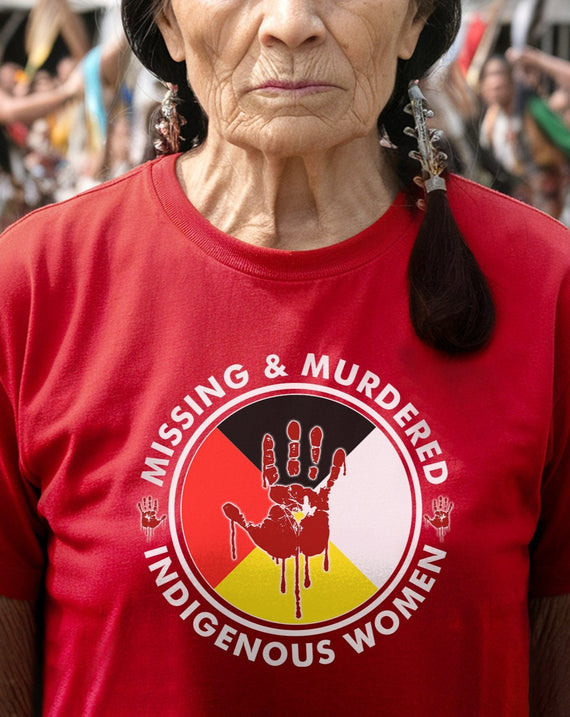 MMIW Four Seasons Indigenous Unisex RED T-Shirt/Sweatshirt/Hoodie