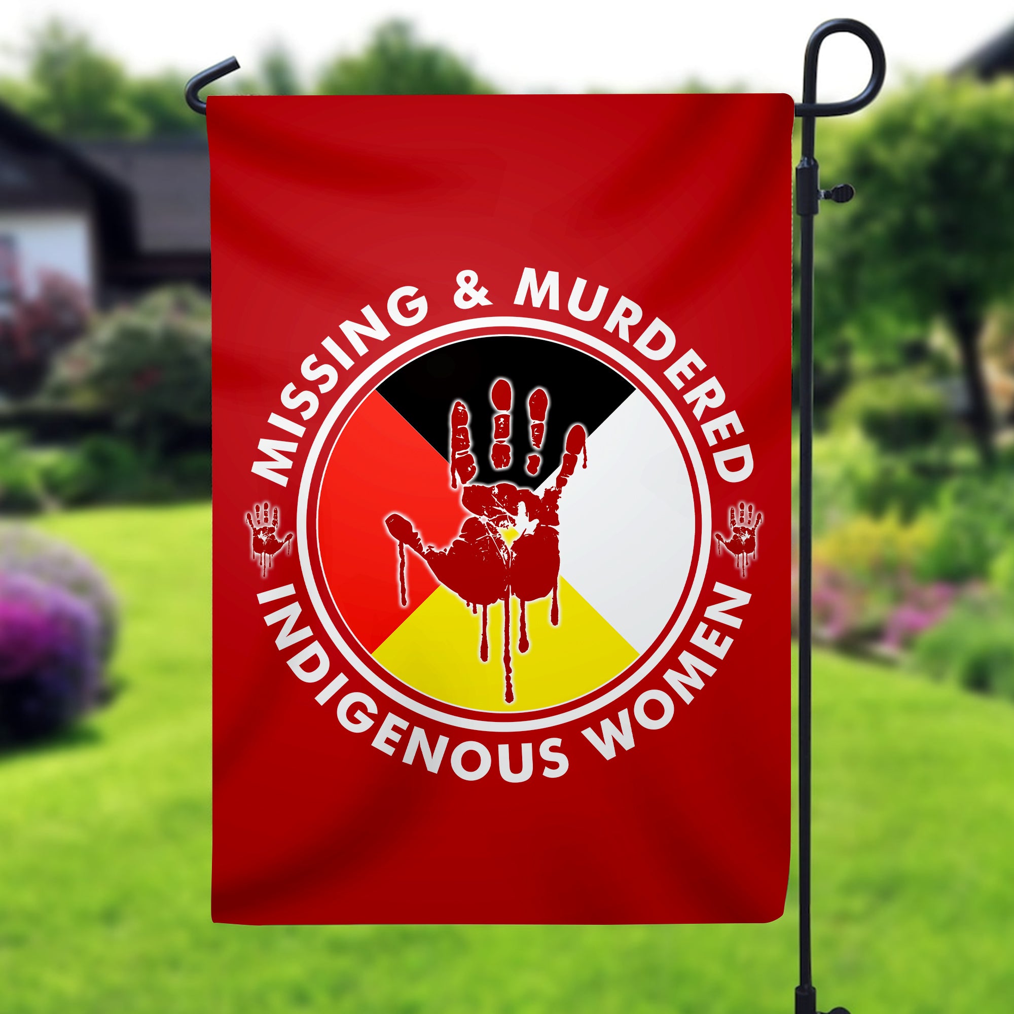 MMIW - Native American Flag Garden House Yard for Decor Outdoor
