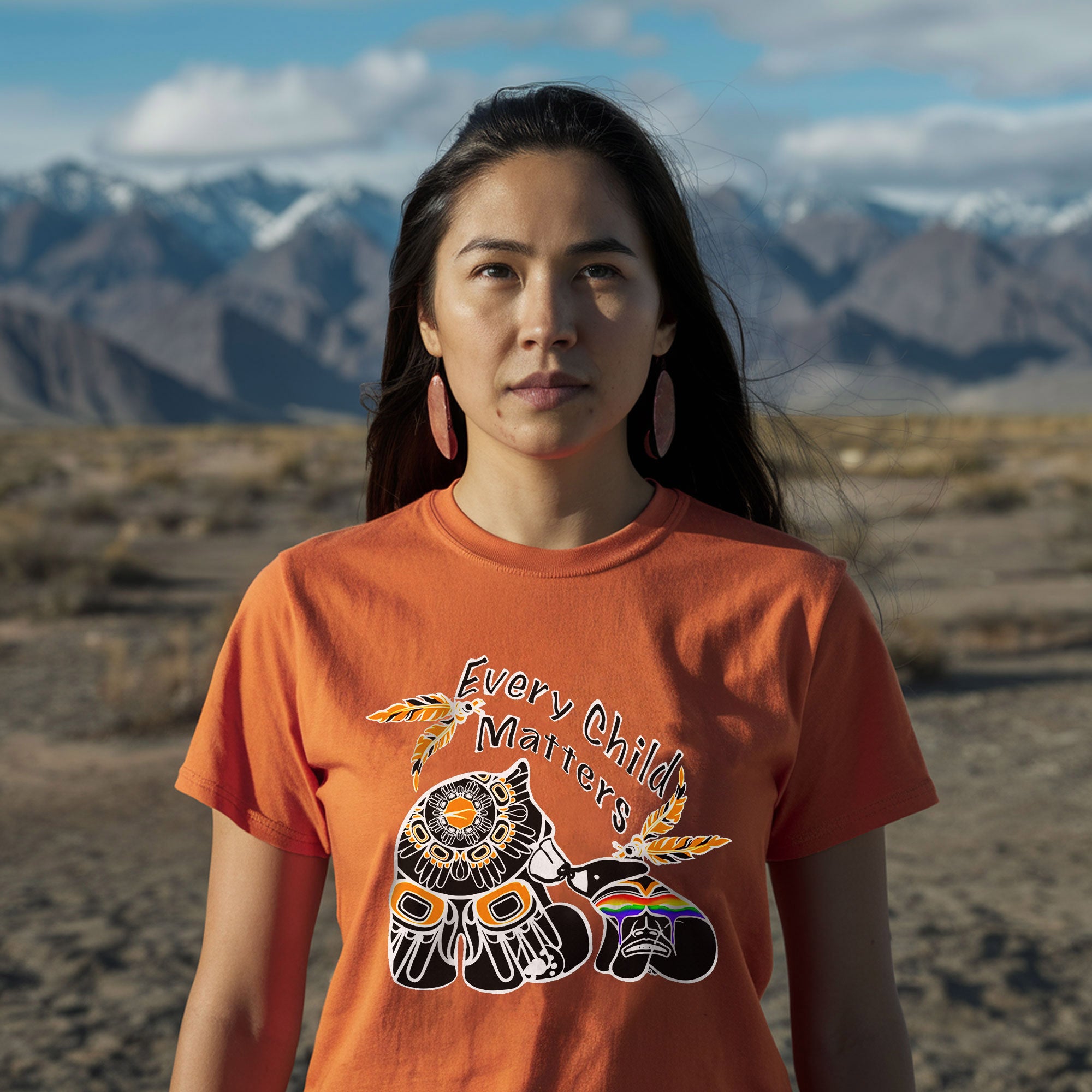 Every Child Matters Native Love And Affection Native American Unisex T-Shirt/Hoodie/Sweatshirt