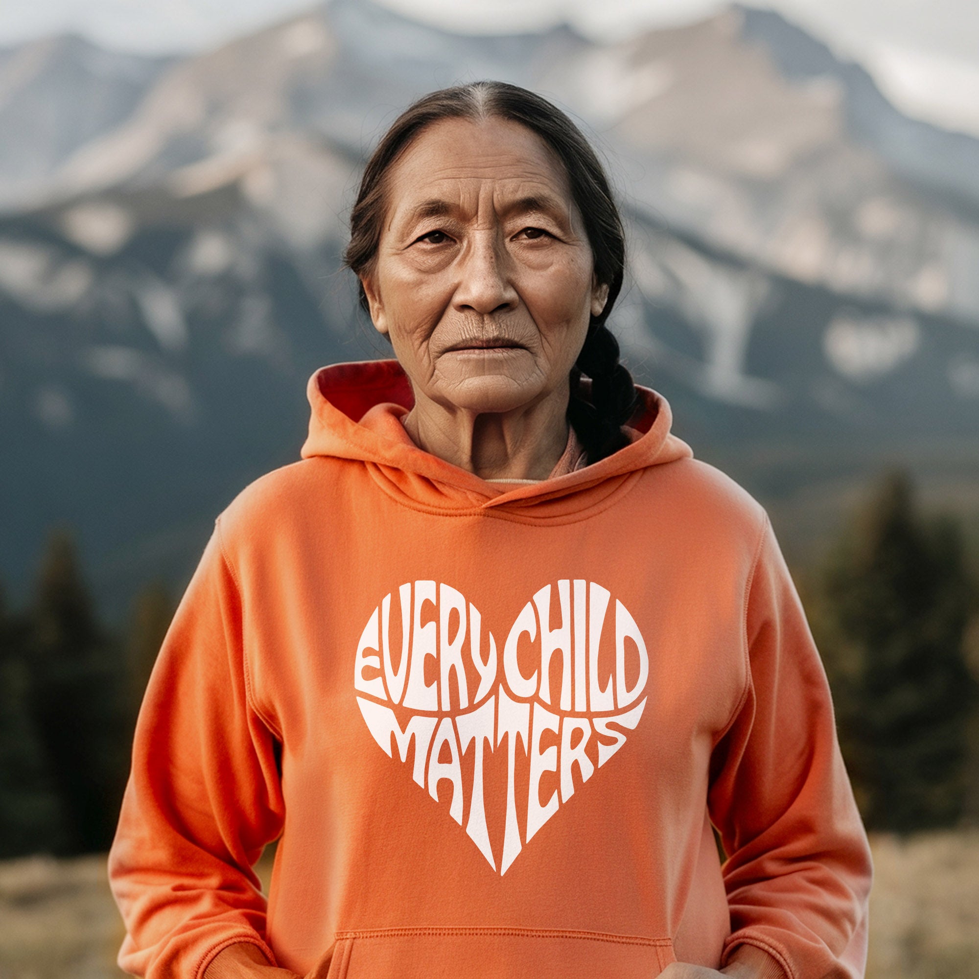 Every Child Matters Native Children Cared By Heart Native American Unisex T-Shirt/Hoodie/Sweatshirt