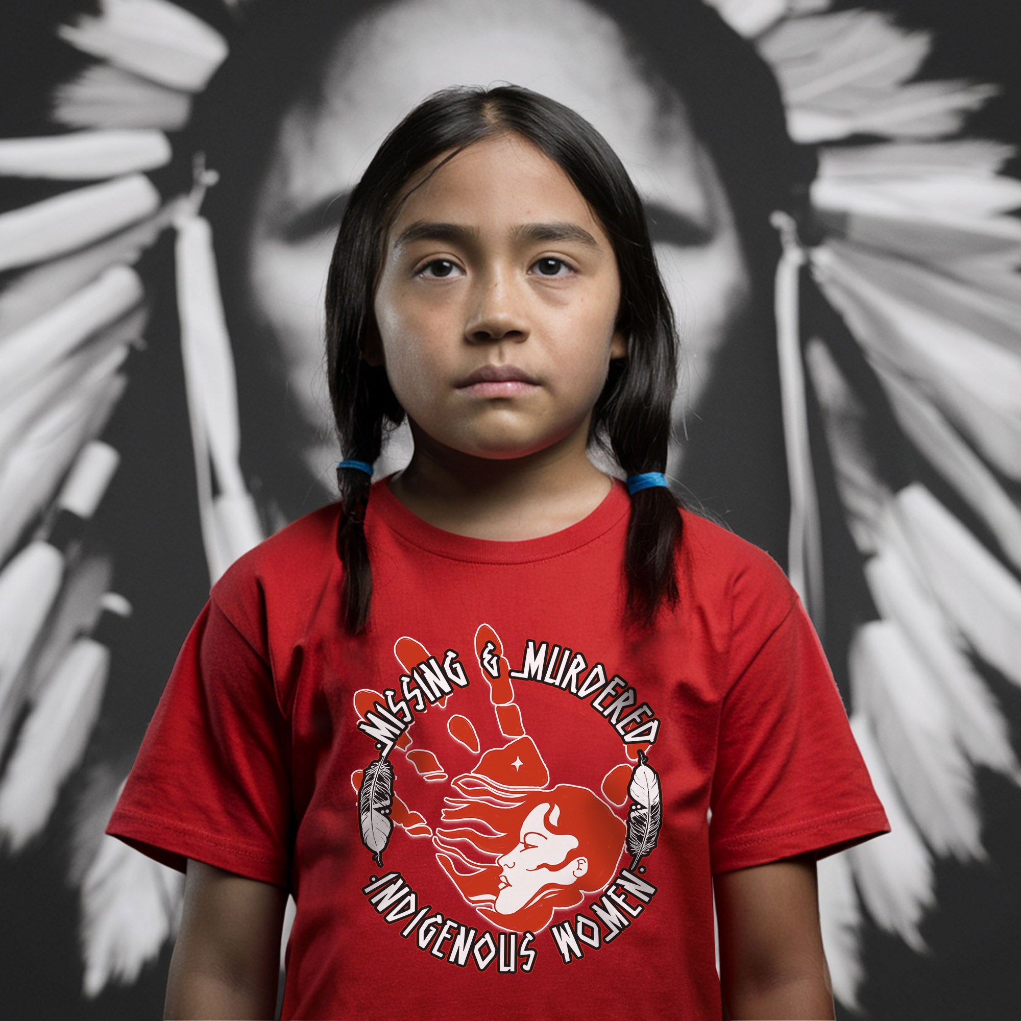 MMIW Red Hand Missing Murdered Indigenous Women Unisex Hoodie/Sweatshirt/T-Shirt