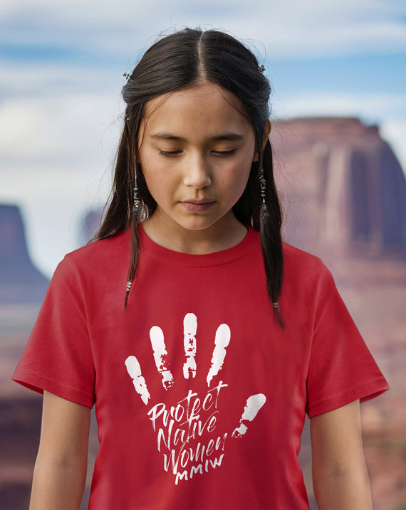 MMIW Protect Native Women Red Hand Unisex Hoodie/Sweatshirt/T-Shirt