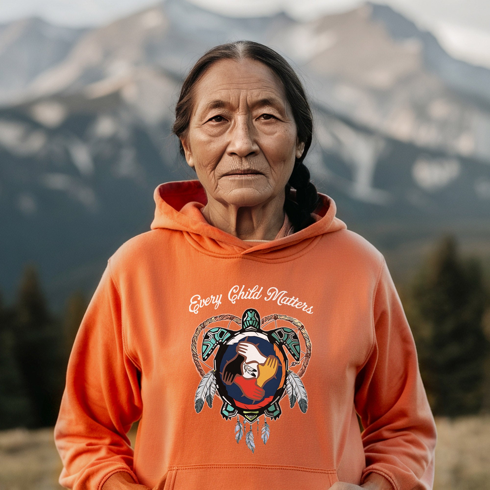 Unity for the Future of Indigenous Children Strength of the Turtle Island Unisex T-Shirt/Hoodie/Sweatshirt