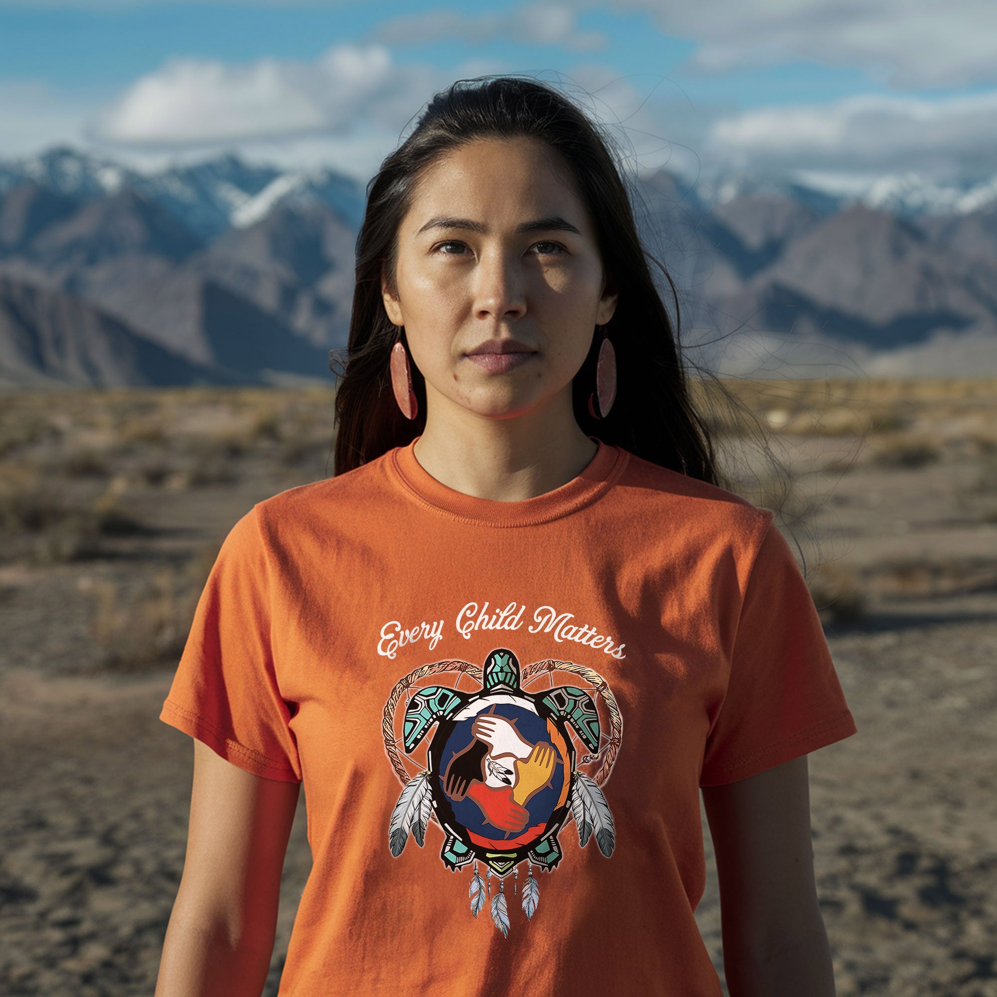 Unity for the Future of Indigenous Children Strength of the Turtle Island Unisex T-Shirt/Hoodie/Sweatshirt