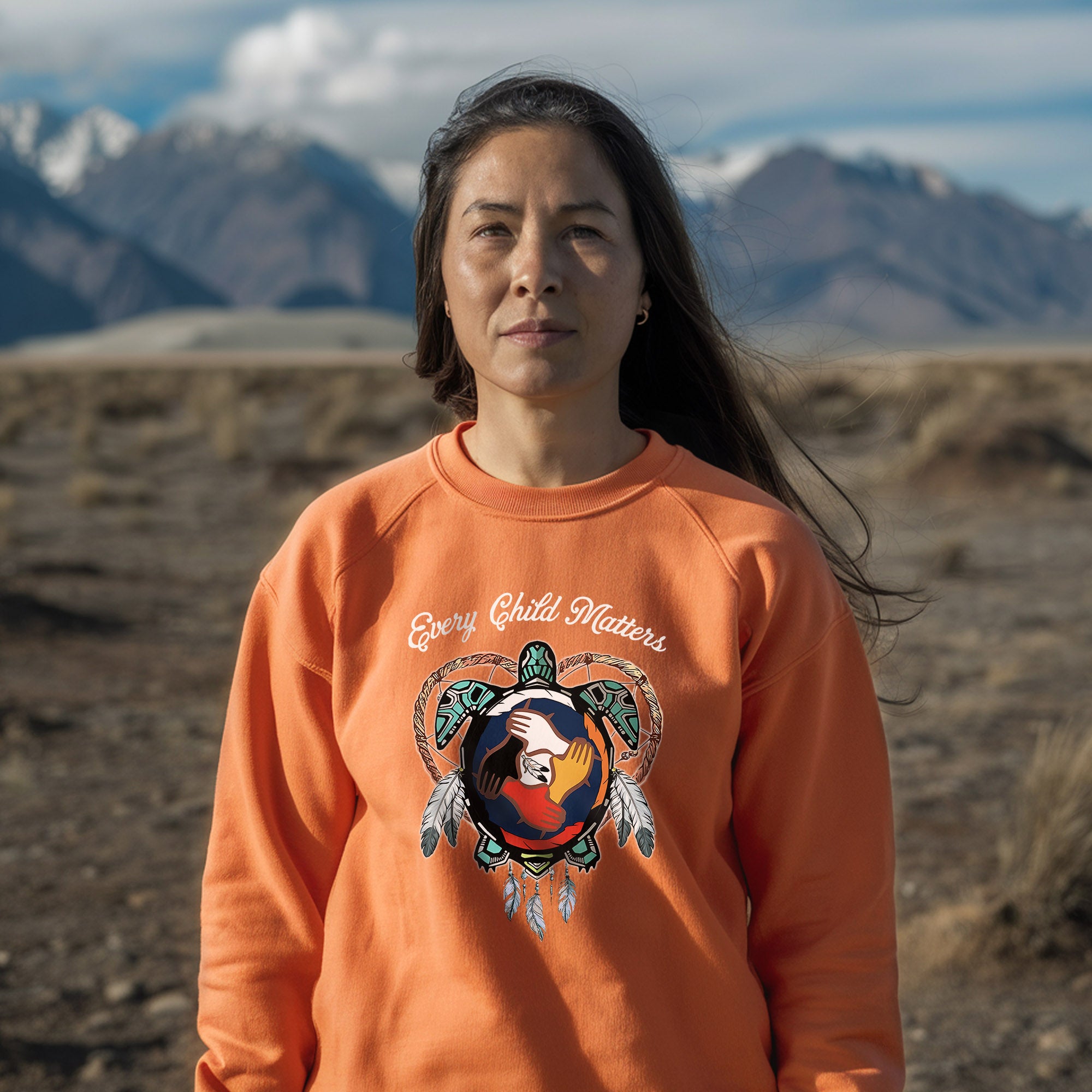 Unity for the Future of Indigenous Children Strength of the Turtle Island Unisex T-Shirt/Hoodie/Sweatshirt
