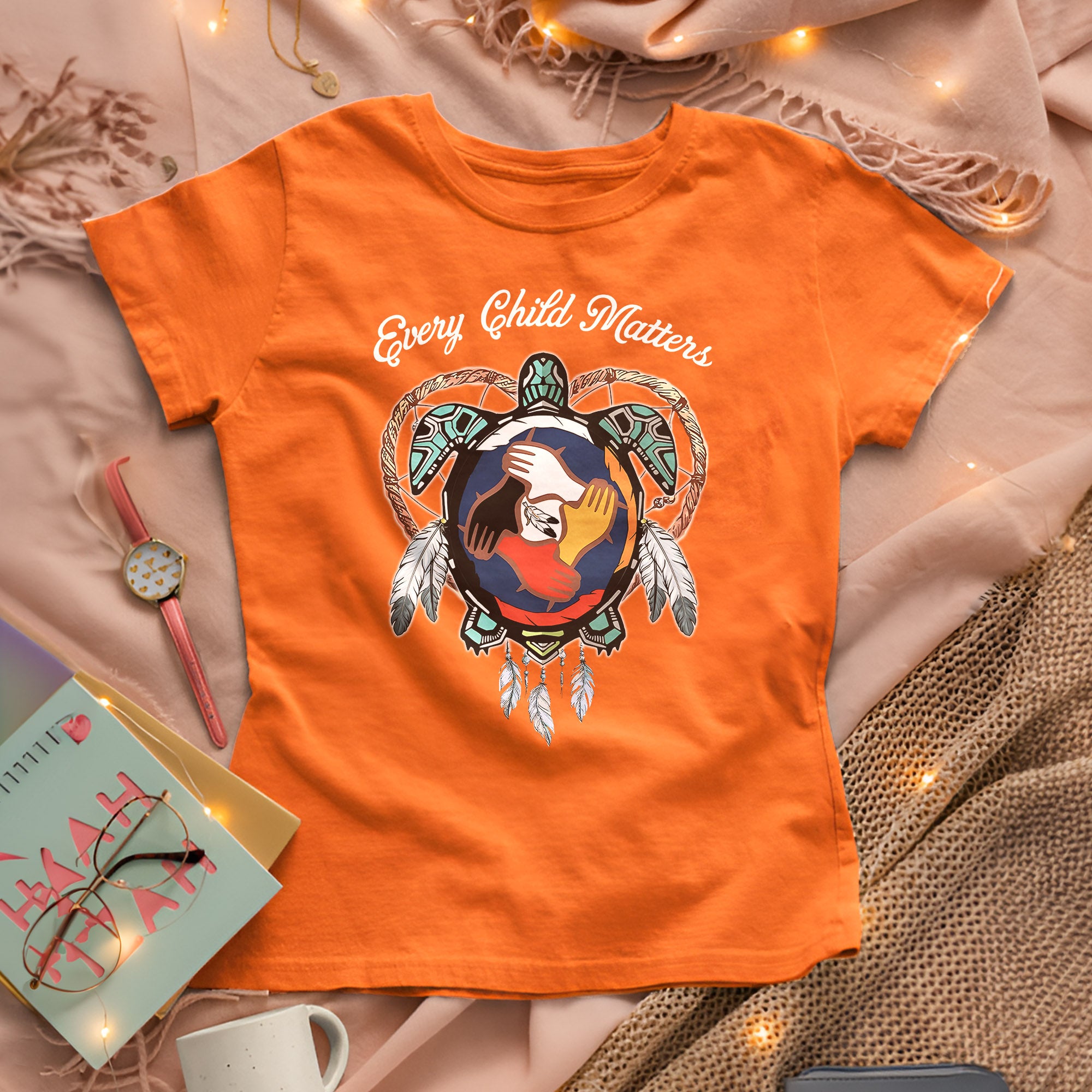 Unity for the Future of Indigenous Children Strength of the Turtle Island Unisex T-Shirt/Hoodie/Sweatshirt