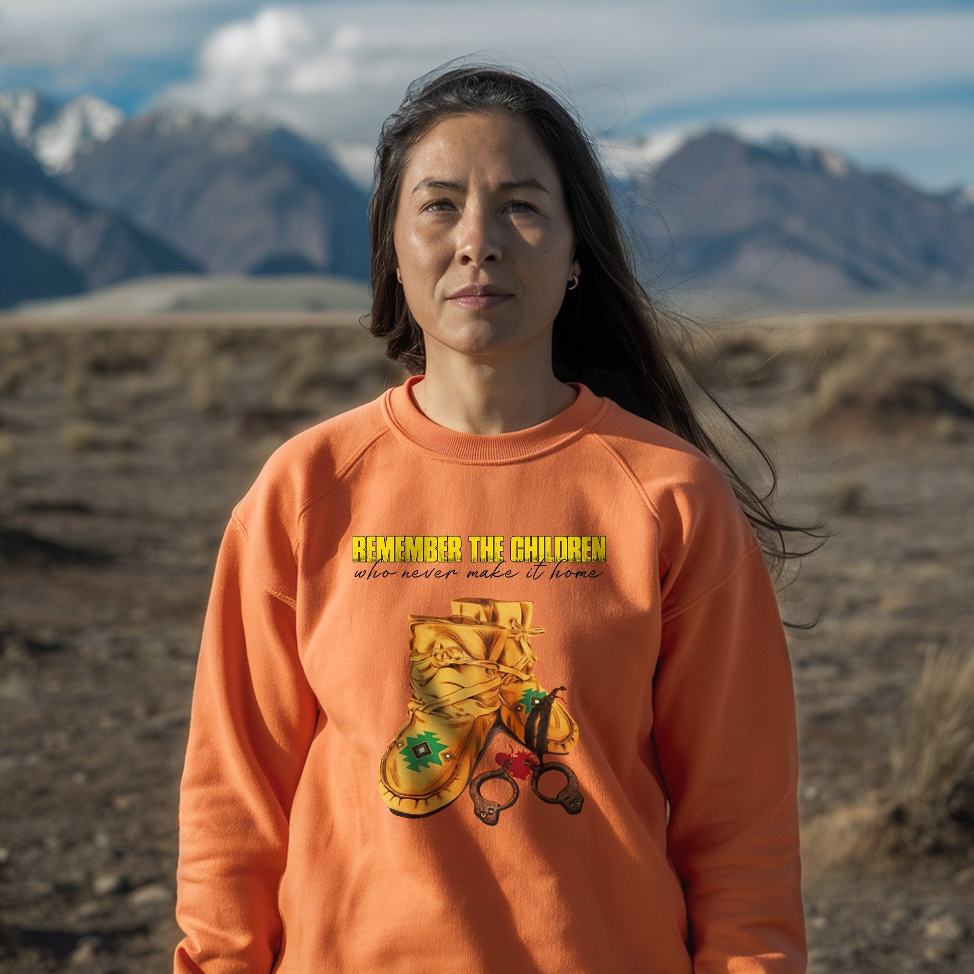 Every Child Matters Remember The Children Who Never Make It Home Shoes Orange Day Unisex T-shirt/Hoodie/Sweatshirt