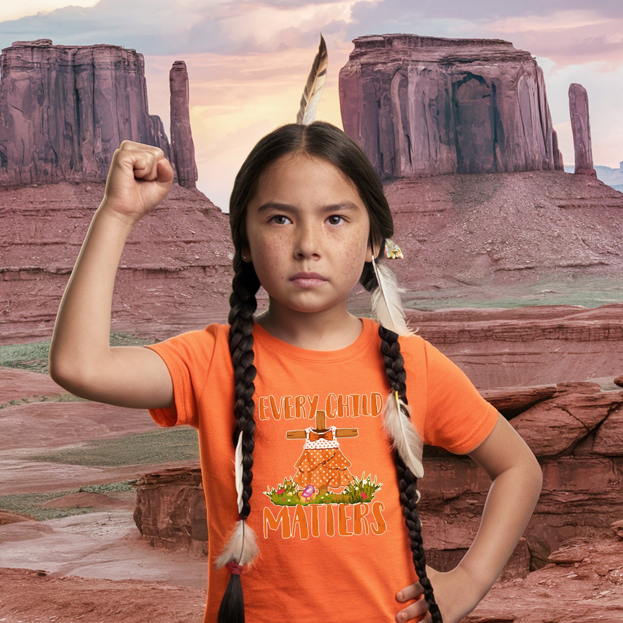 Every Child Matters Pine Tree Orange For Orange Day Unisex T-Shirt/Hoodie/Sweatshirt