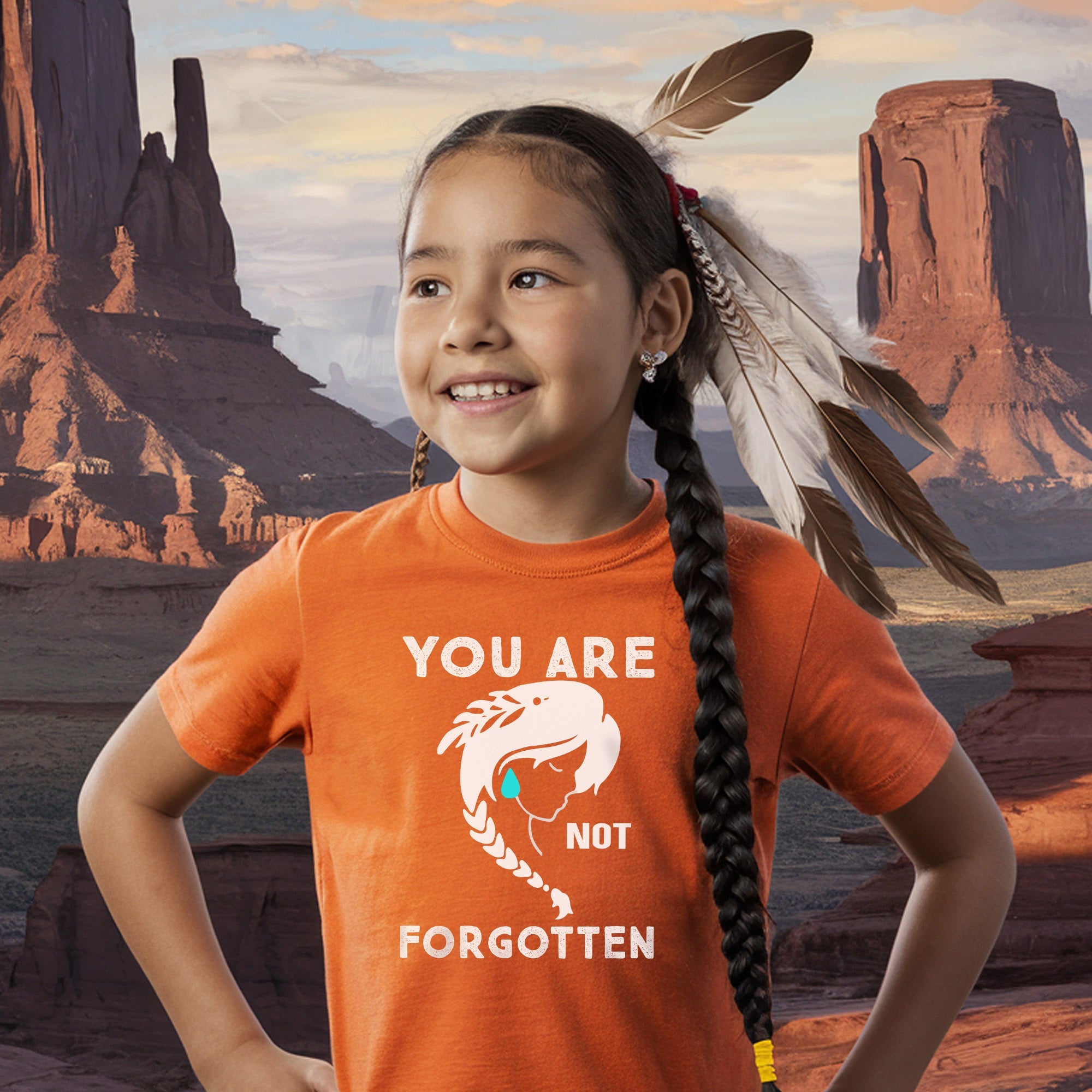 Every Child Matters You Are Not Forgotten Woman Indigenous For Orange Day Unisex T-shirt/Hoodie/Sweatshirt