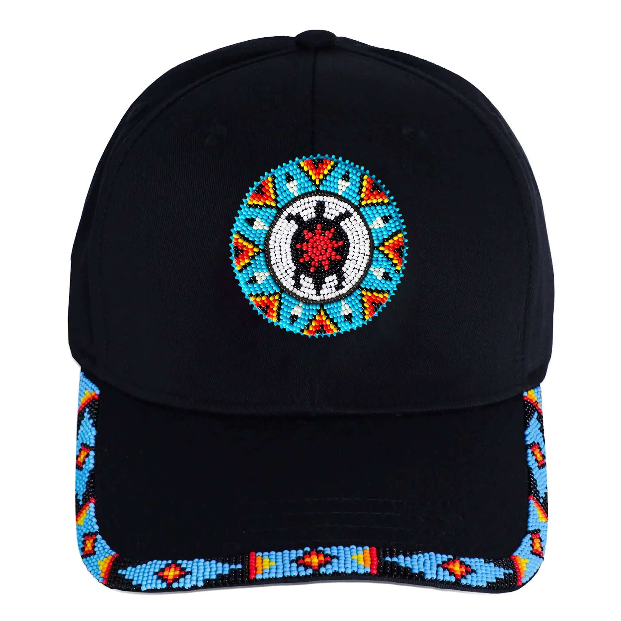 SALE 50% OFF - Blue Turtle Baseball Cap With Patch And Brim