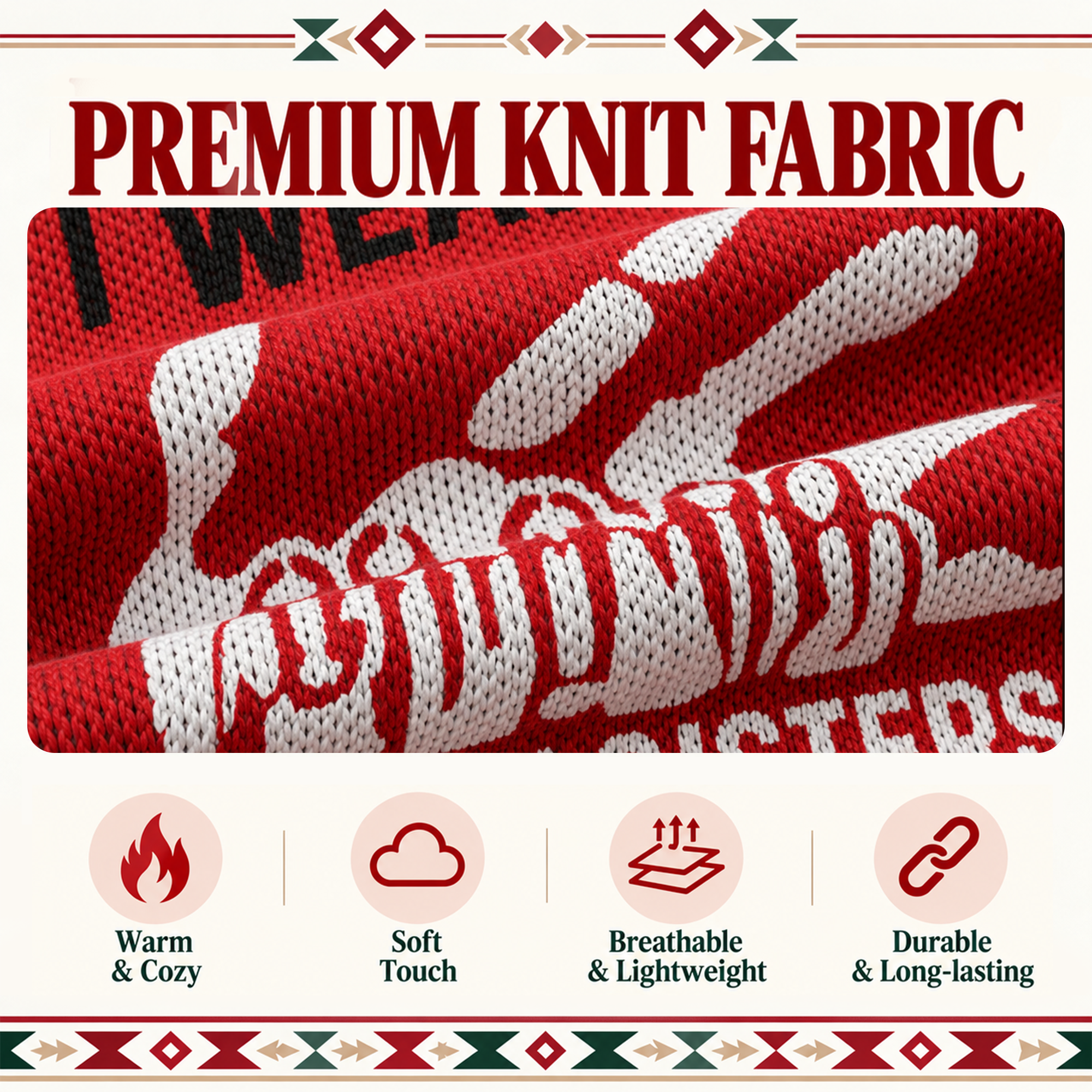 MMIW Awareness - No More Stolen Sisters Ugly Sweater Unisex