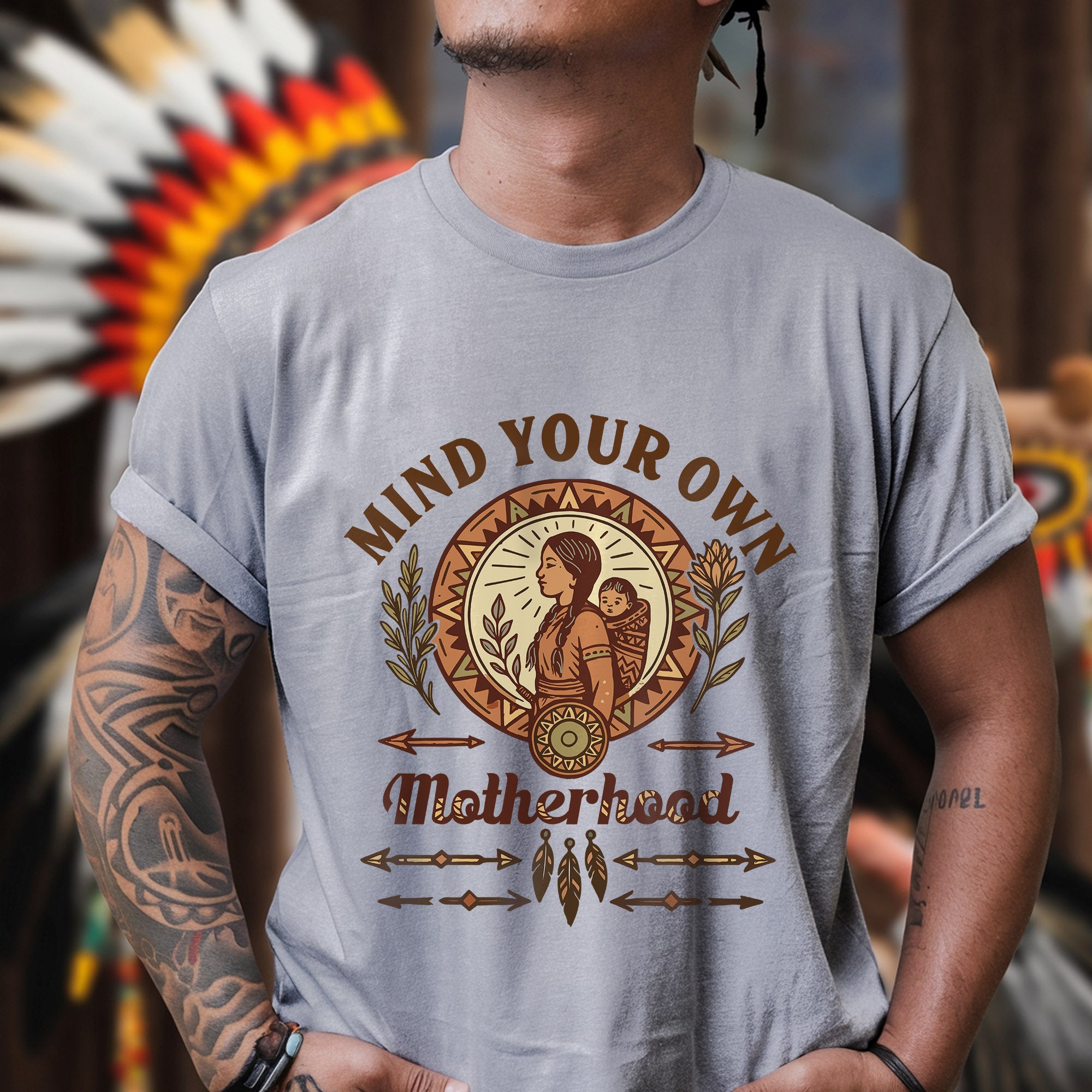 Mind Your Own Motherhood - One Side Unisex Style 7 T-Shirt/T-Shirt V-Neck/Hoodie/Sweatshirt