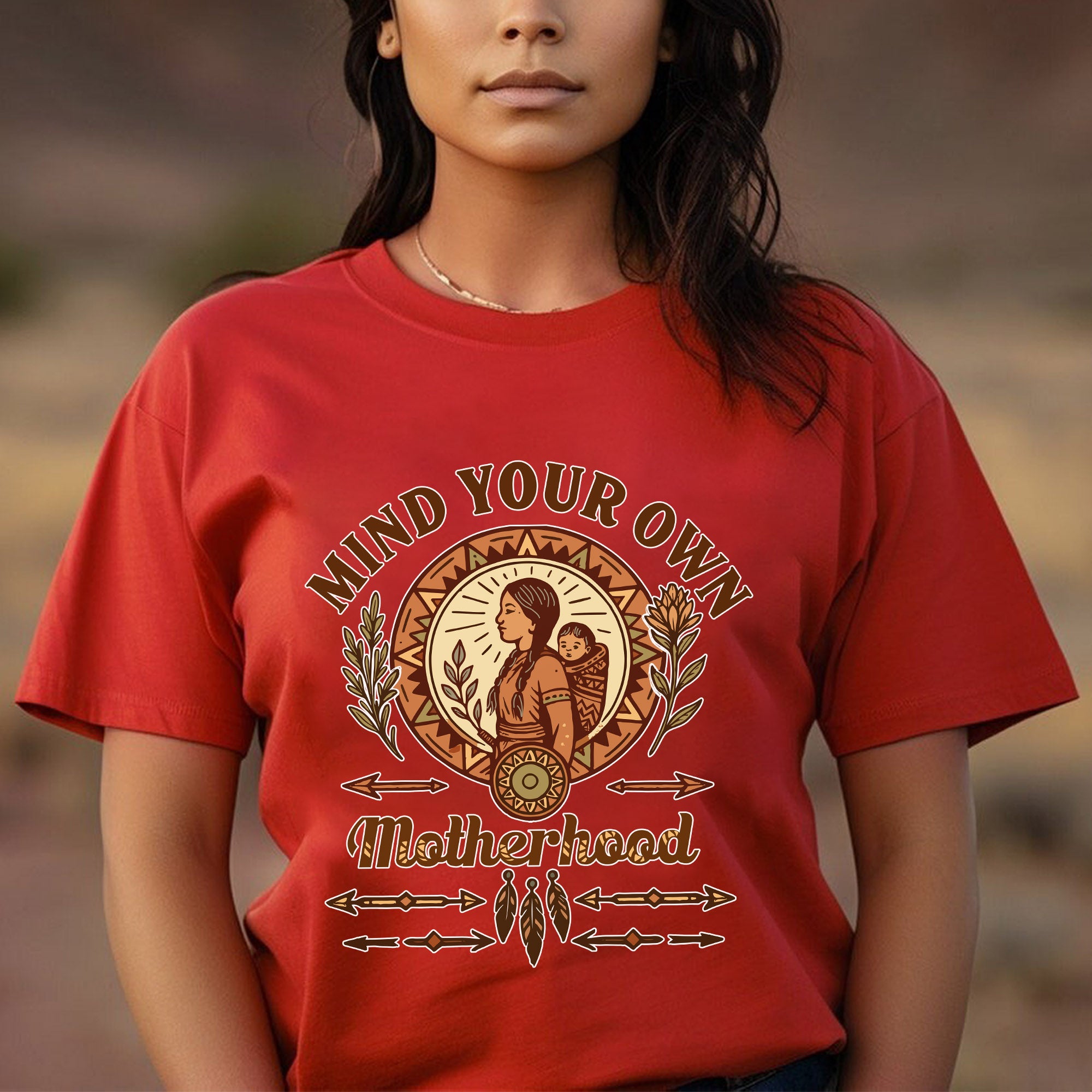 Mind Your Own Motherhood - One Side Unisex Style 7 T-Shirt/T-Shirt V-Neck/Hoodie/Sweatshirt
