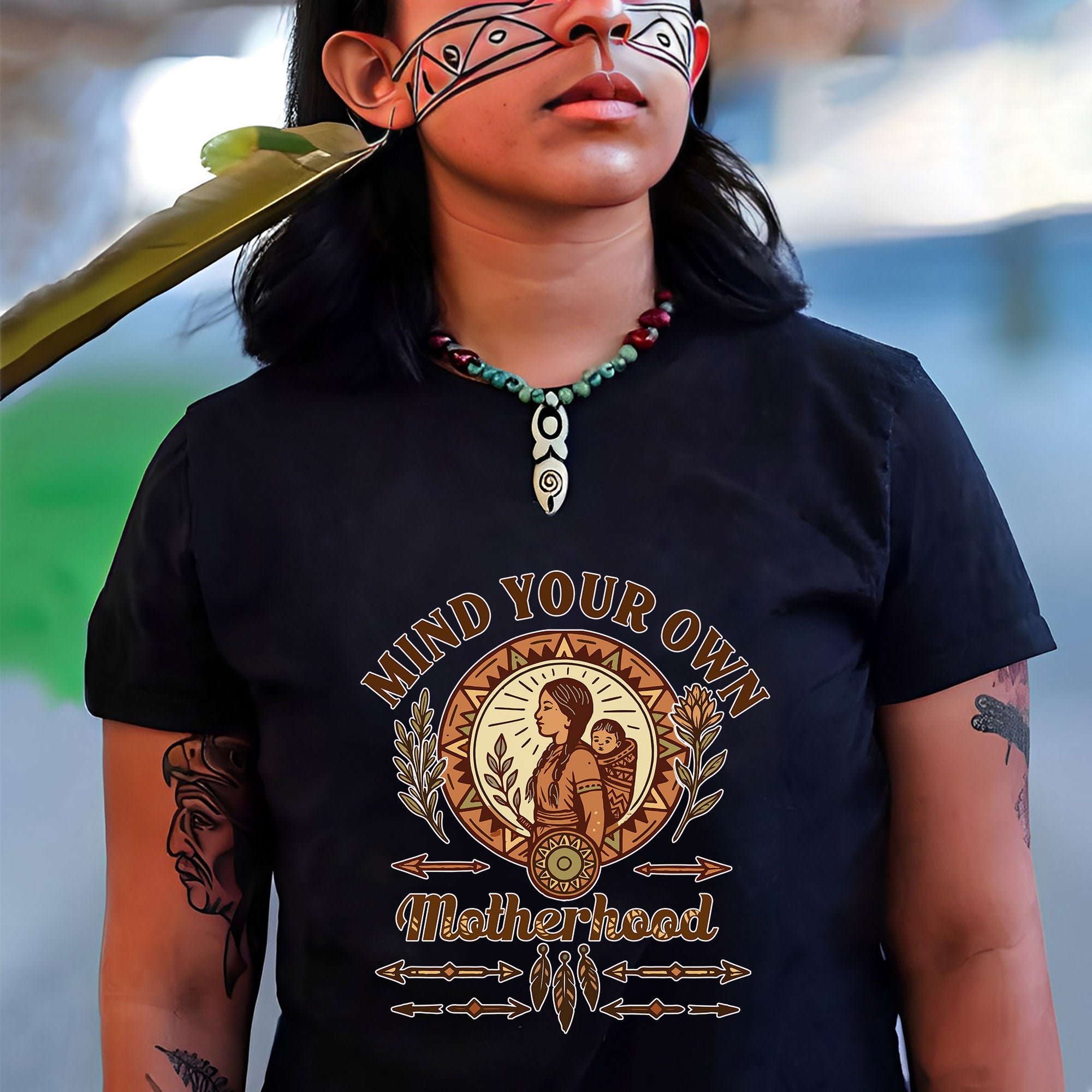 Mind Your Own Motherhood - One Side Unisex Style 7 T-Shirt/T-Shirt V-Neck/Hoodie/Sweatshirt