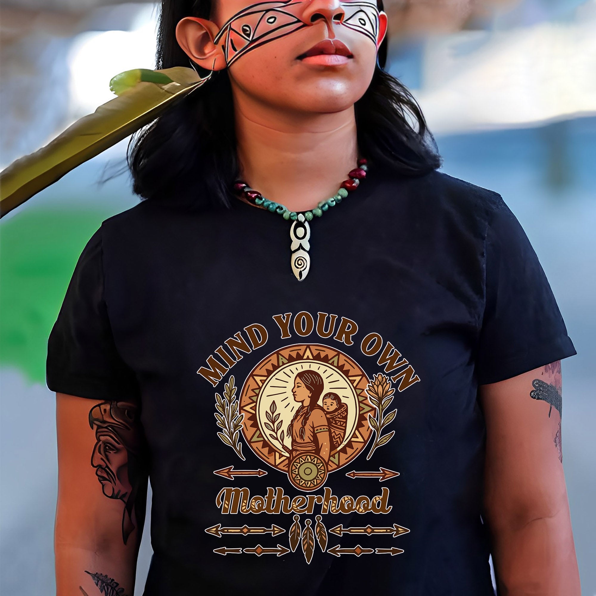 Mind Your Own Motherhood - One Side Unisex Style 7 T-shirt/T-shirt V-Neck/Hoodie/Sweatshirt