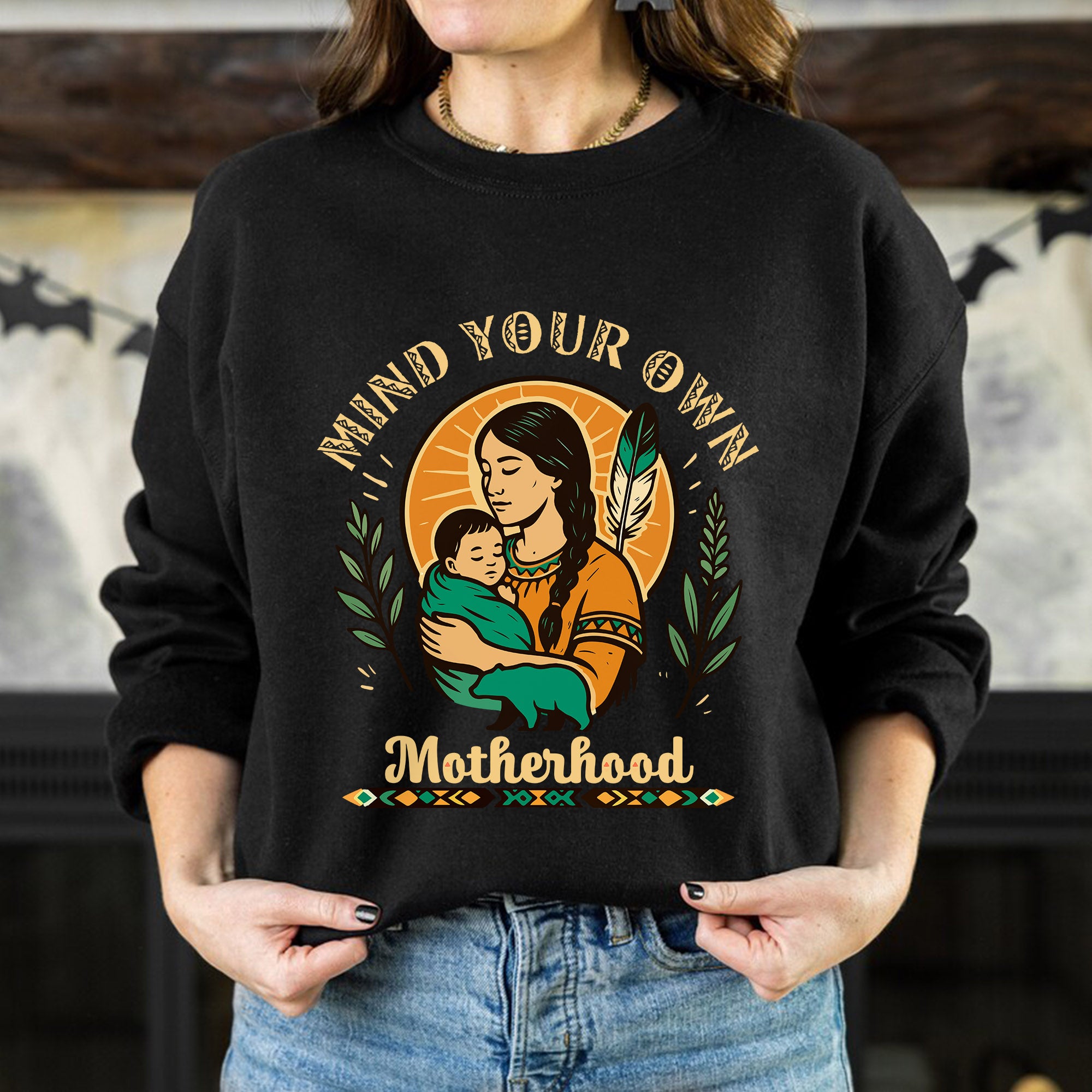 Mind Your Own Motherhood - One Side Unisex Style 8 T-Shirt/T-Shirt V-Neck/Hoodie/Sweatshirt