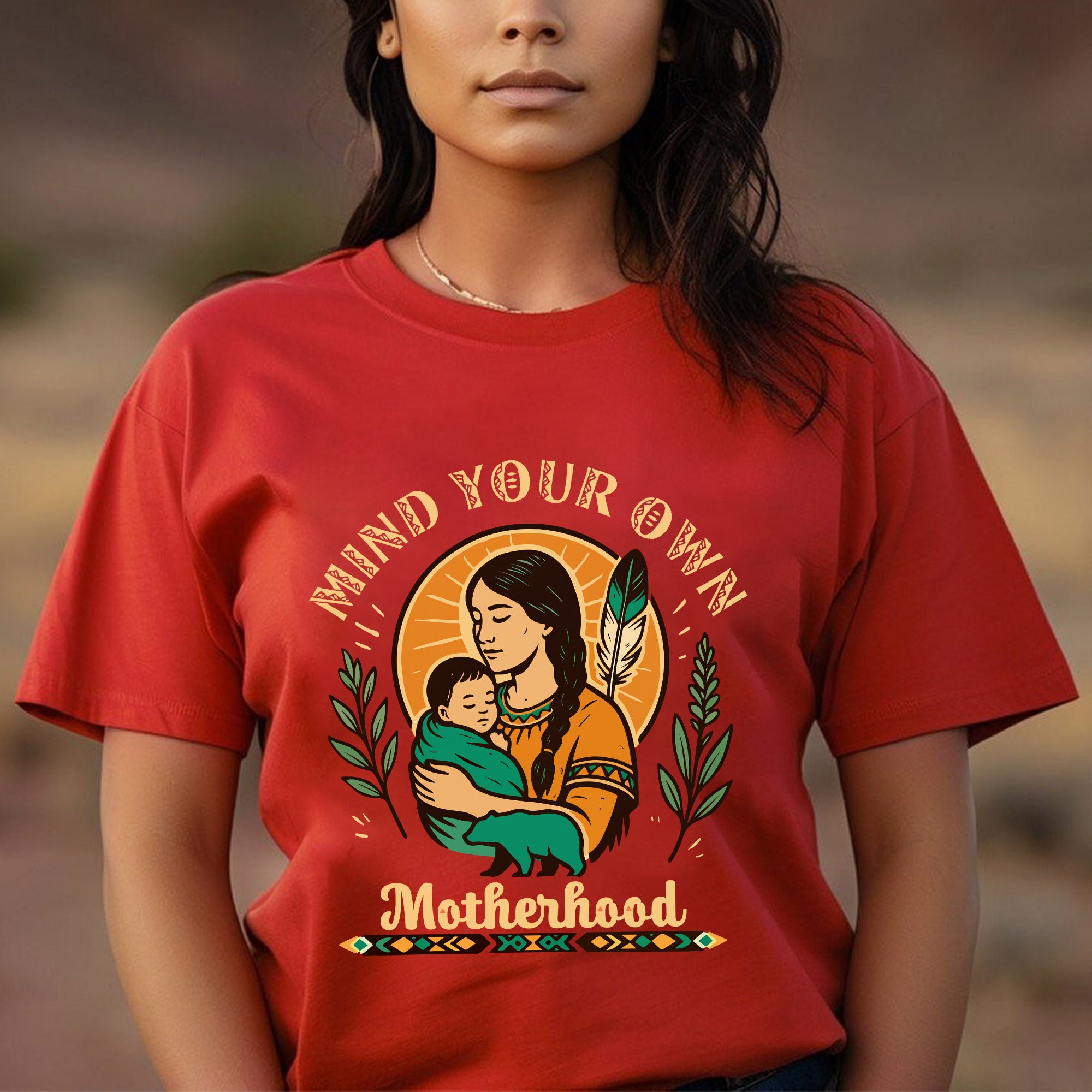 Mind Your Own Motherhood - One Side Unisex Style 8 T-Shirt/T-Shirt V-Neck/Hoodie/Sweatshirt