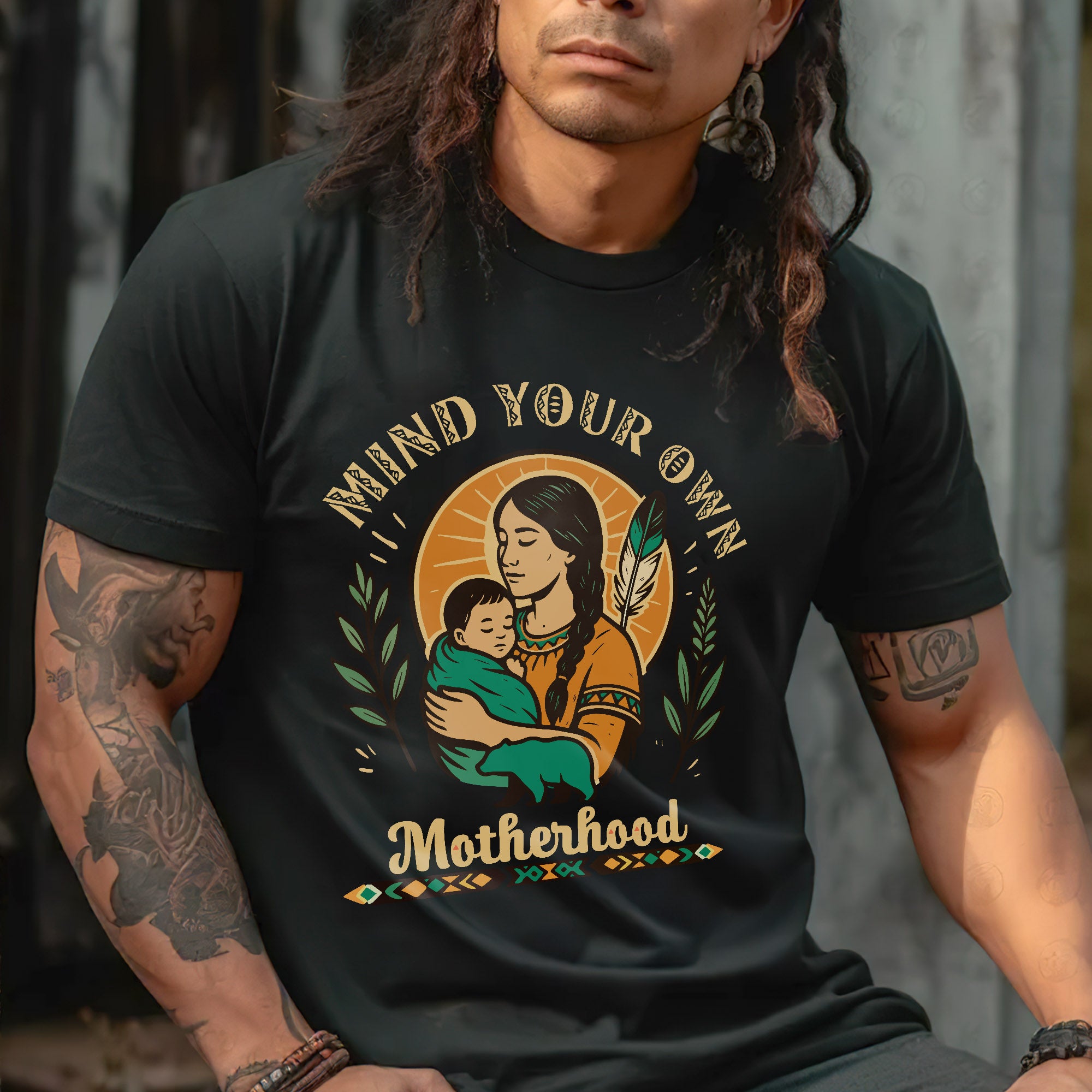Mind Your Own Motherhood - One Side Unisex Style 8 T-Shirt/T-Shirt V-Neck/Hoodie/Sweatshirt