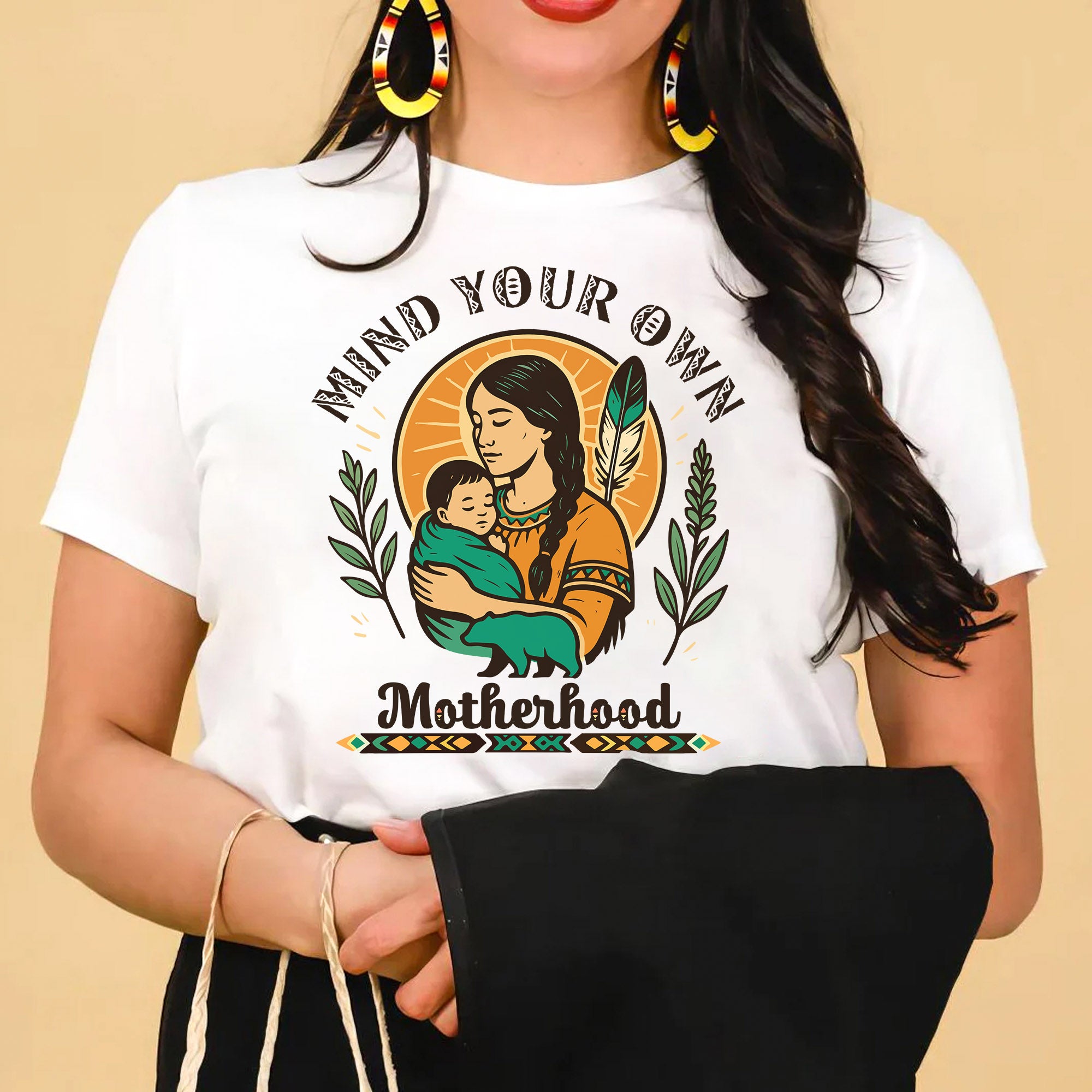 Mind Your Own Motherhood - One Side Unisex Style 8 T-Shirt/T-Shirt V-Neck/Hoodie/Sweatshirt