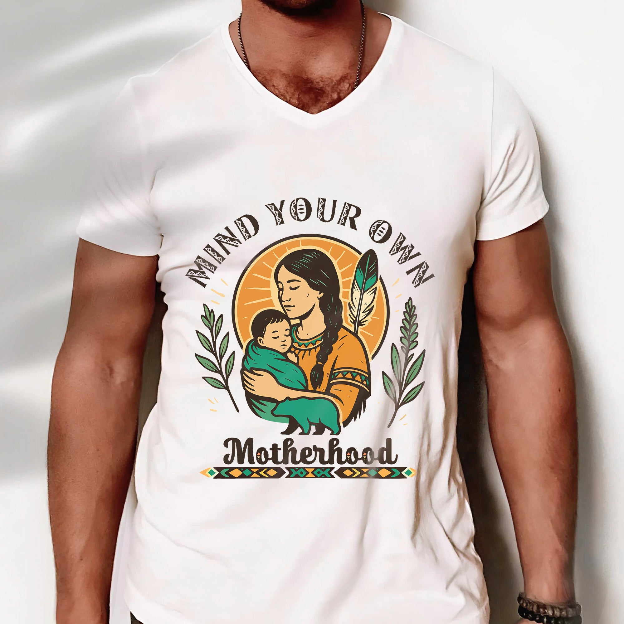 Mind Your Own Motherhood - One Side Unisex Style 8 T-Shirt/T-Shirt V-Neck/Hoodie/Sweatshirt