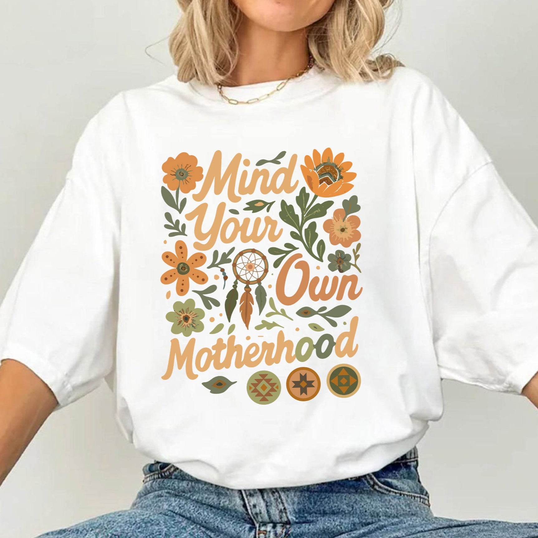 Mind Your Own Motherhood - One Side Unisex Style 9 T-Shirt/T-Shirt V-Neck/Hoodie/Sweatshirt