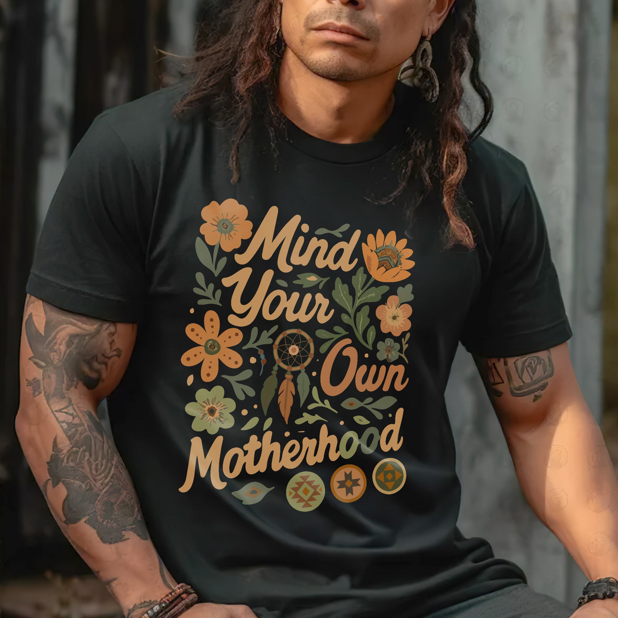 Mind Your Own Motherhood - One Side Unisex Style 9 T-Shirt/T-Shirt V-Neck/Hoodie/Sweatshirt