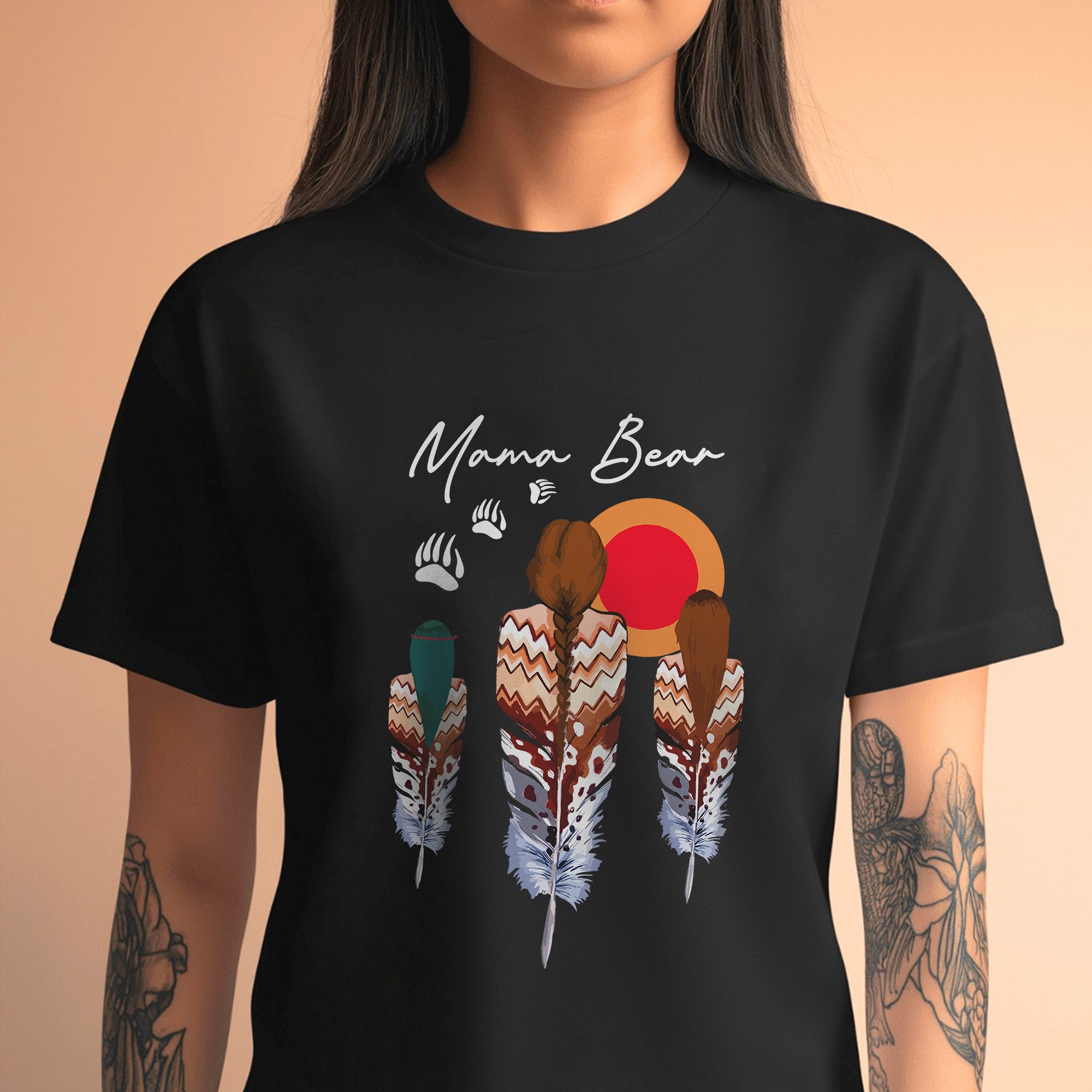 MAMA BEAR - Unisex T-Shirt/T-Shirt V-Neck/Hoodie/Sweatshirt