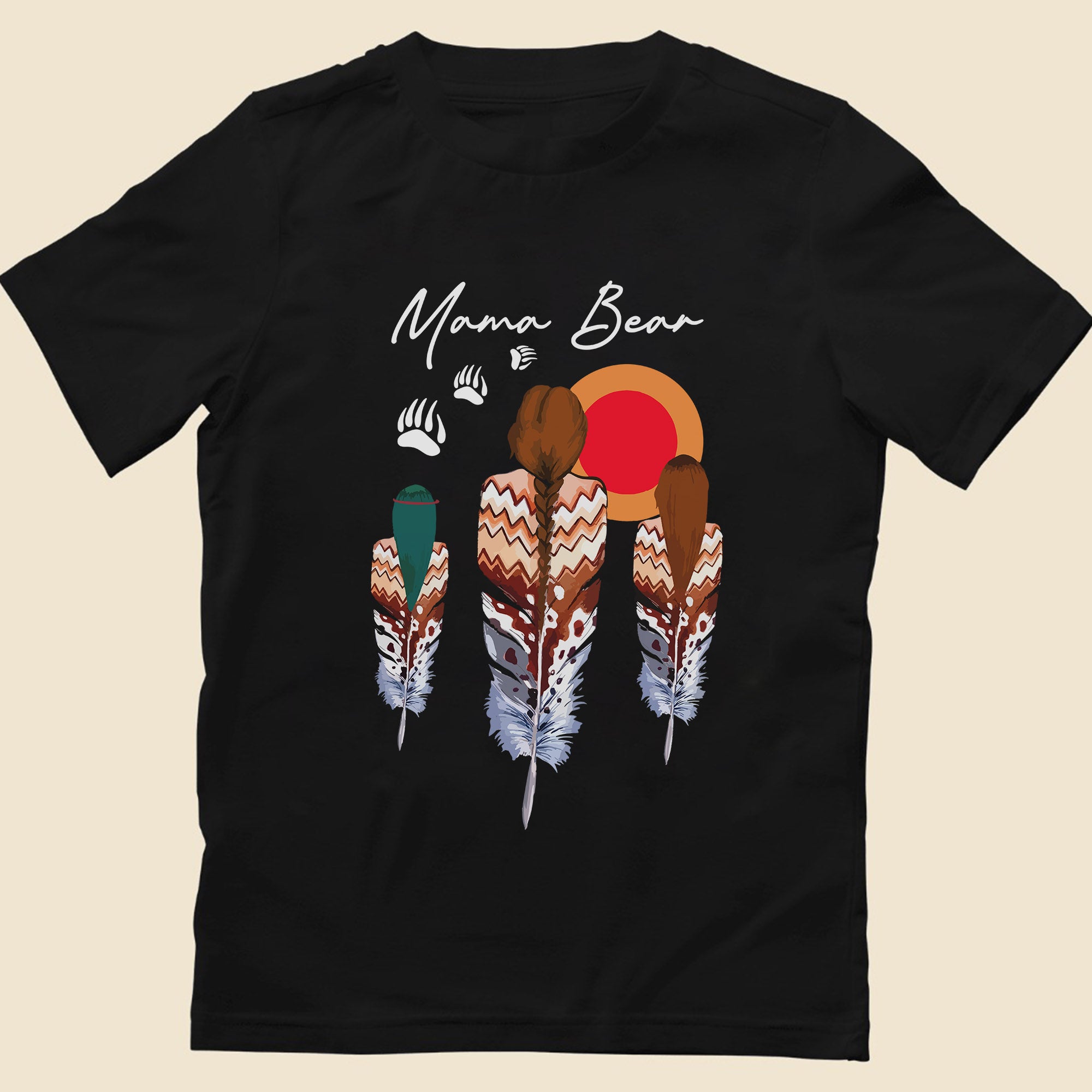 MAMA BEAR - Unisex T-Shirt/T-Shirt V-Neck/Hoodie/Sweatshirt